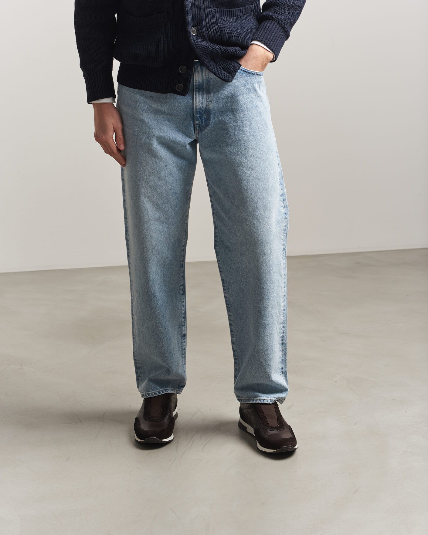 Uomini | Sneakers | Loake 1880 | Ballantyne Suede/Leather Sneaker Dark Brown