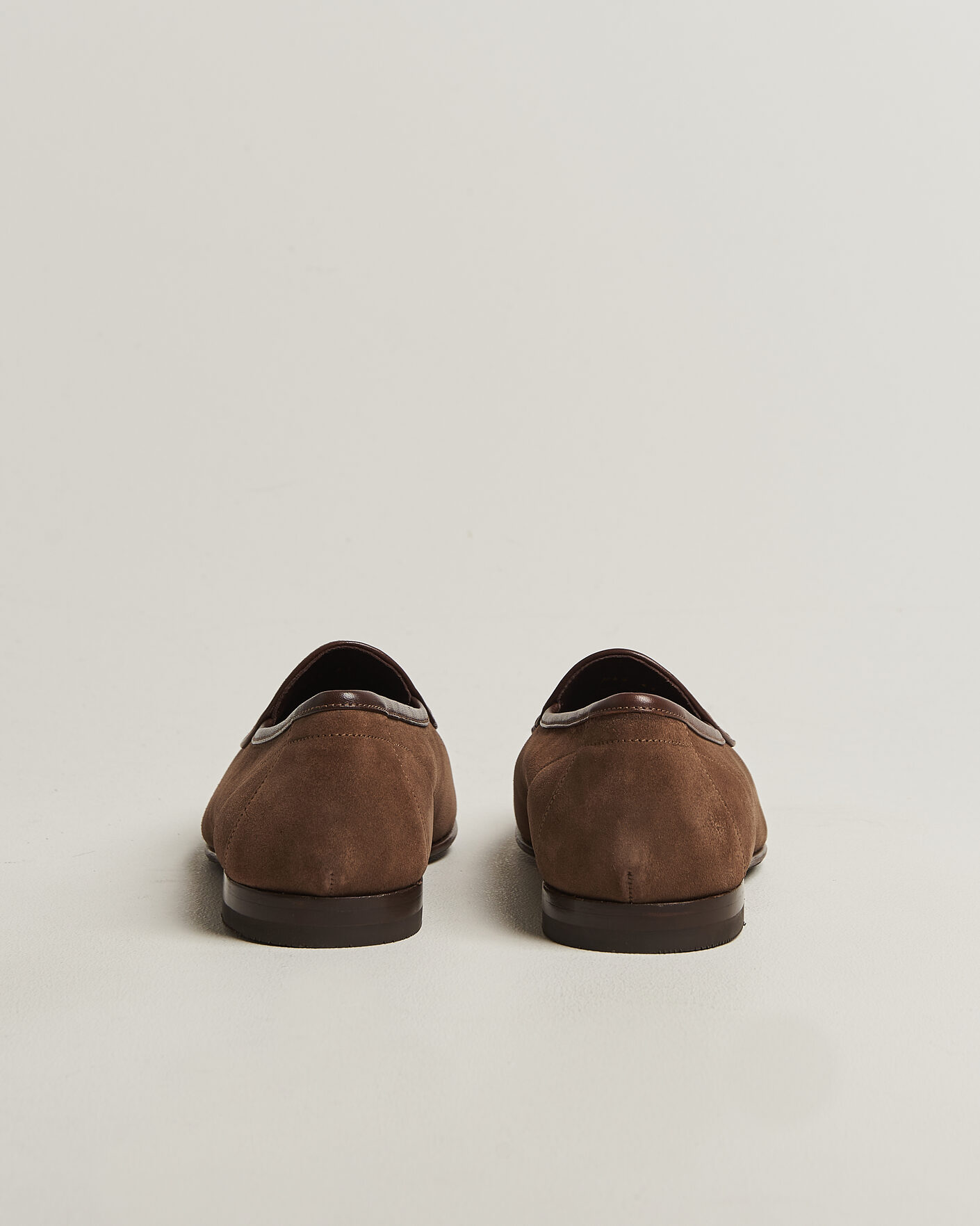 Uomini | Mocassini | Loake 1880 | Belgrave Suede Belgian Loafer Flint