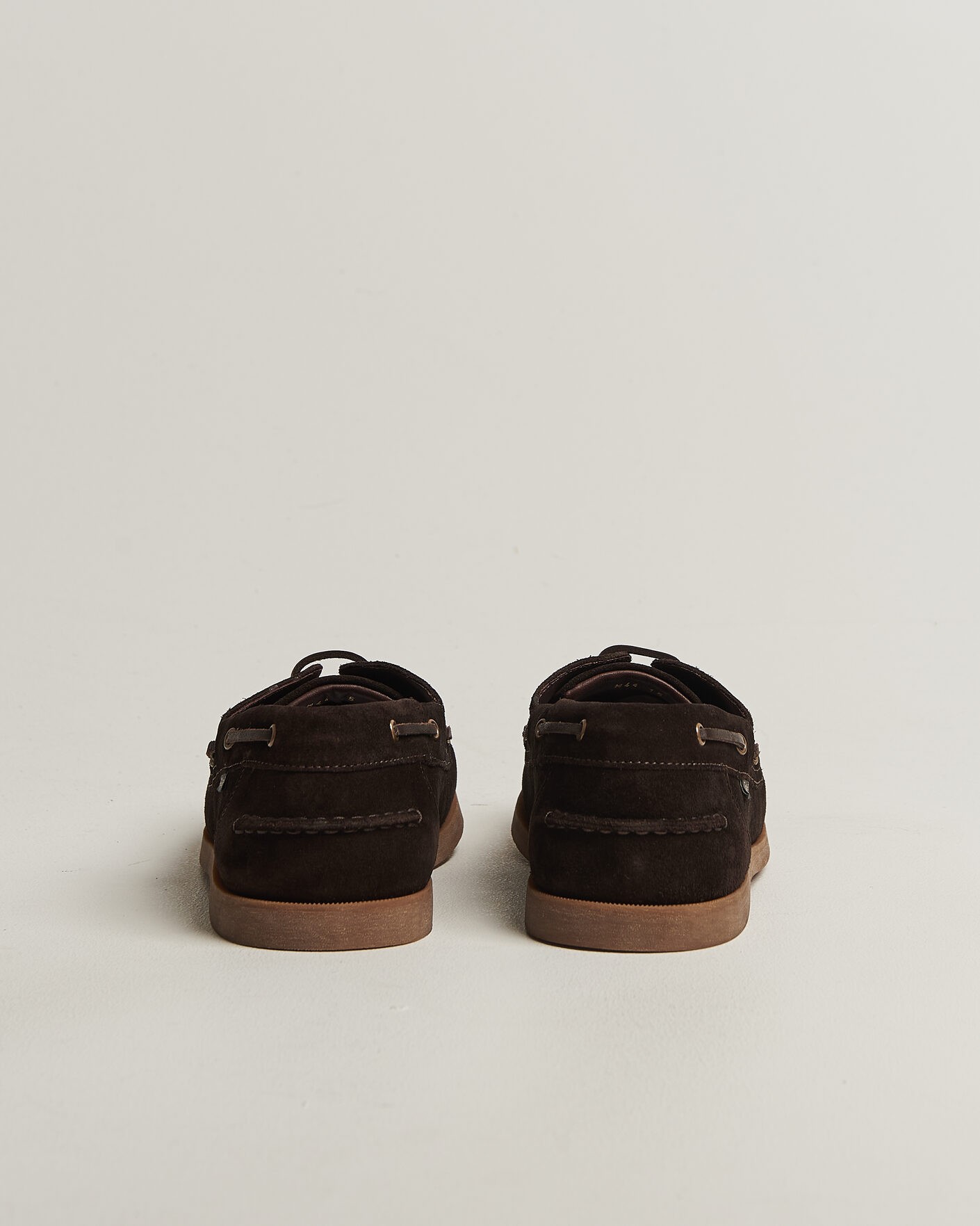Uomini | Scarpe da barca | Loake 1880 | Padstow Suede Boat Shoe Dark Brown