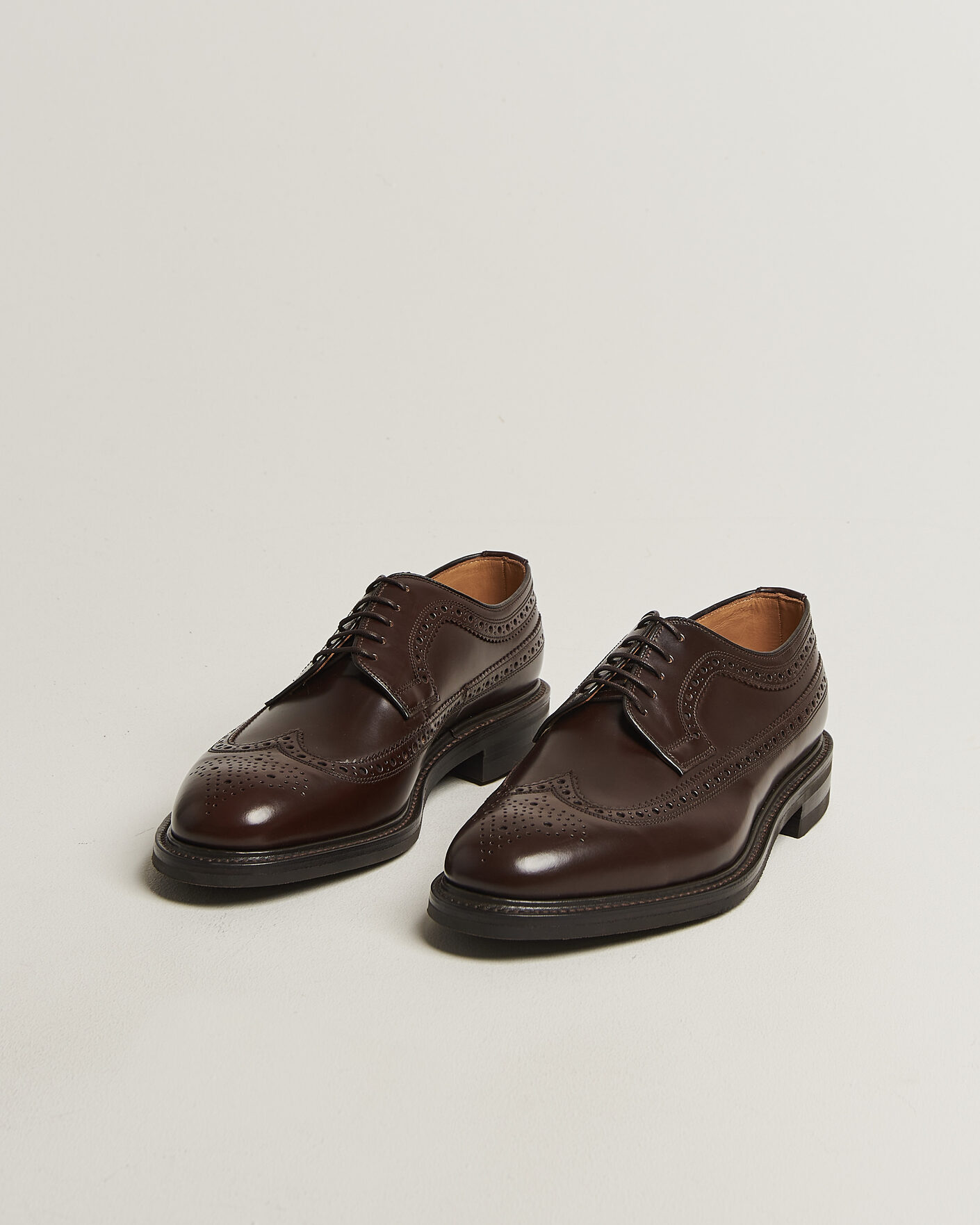 Uomini | Scarpe derby | Loake Shoemakers | Sovereign Longwing Leather Derby Dark Brown