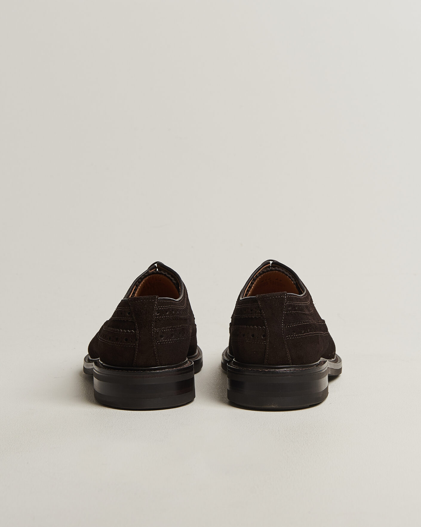 Uomini | Scarpe derby | Loake Shoemakers | Sovereign Longwing Suede Derby Dark Brown