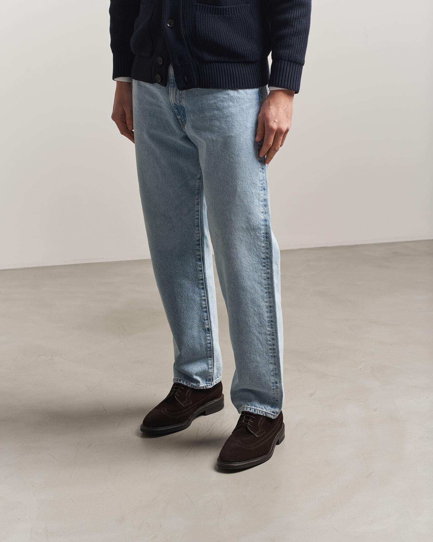 Uomini | Scarpe derby | Loake 1880 | Sovereign Longwing Suede Derby Dark Brown