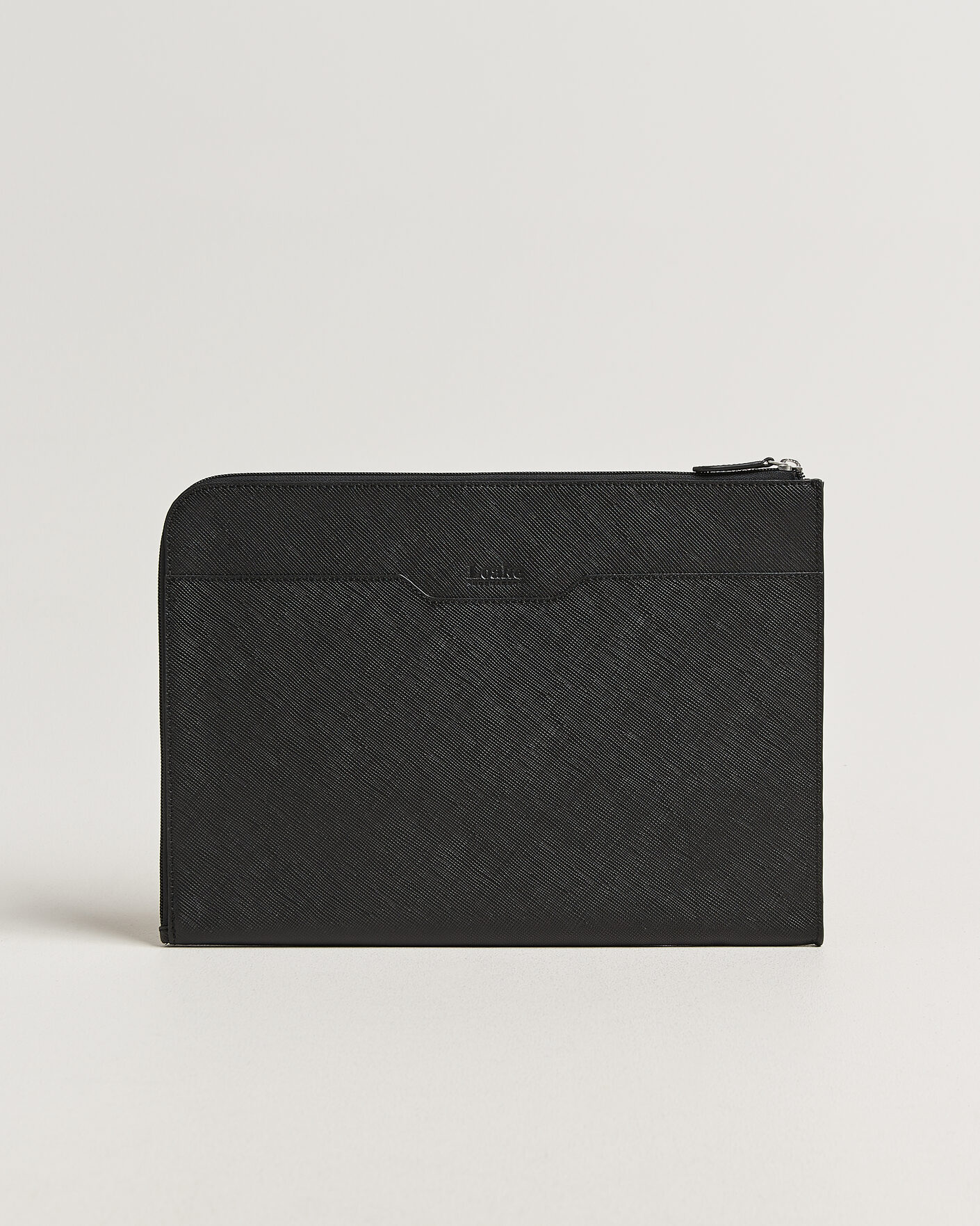 Uomini | Borse | Loake Shoemakers | Gresham Grain Leather Laptop Cover Black