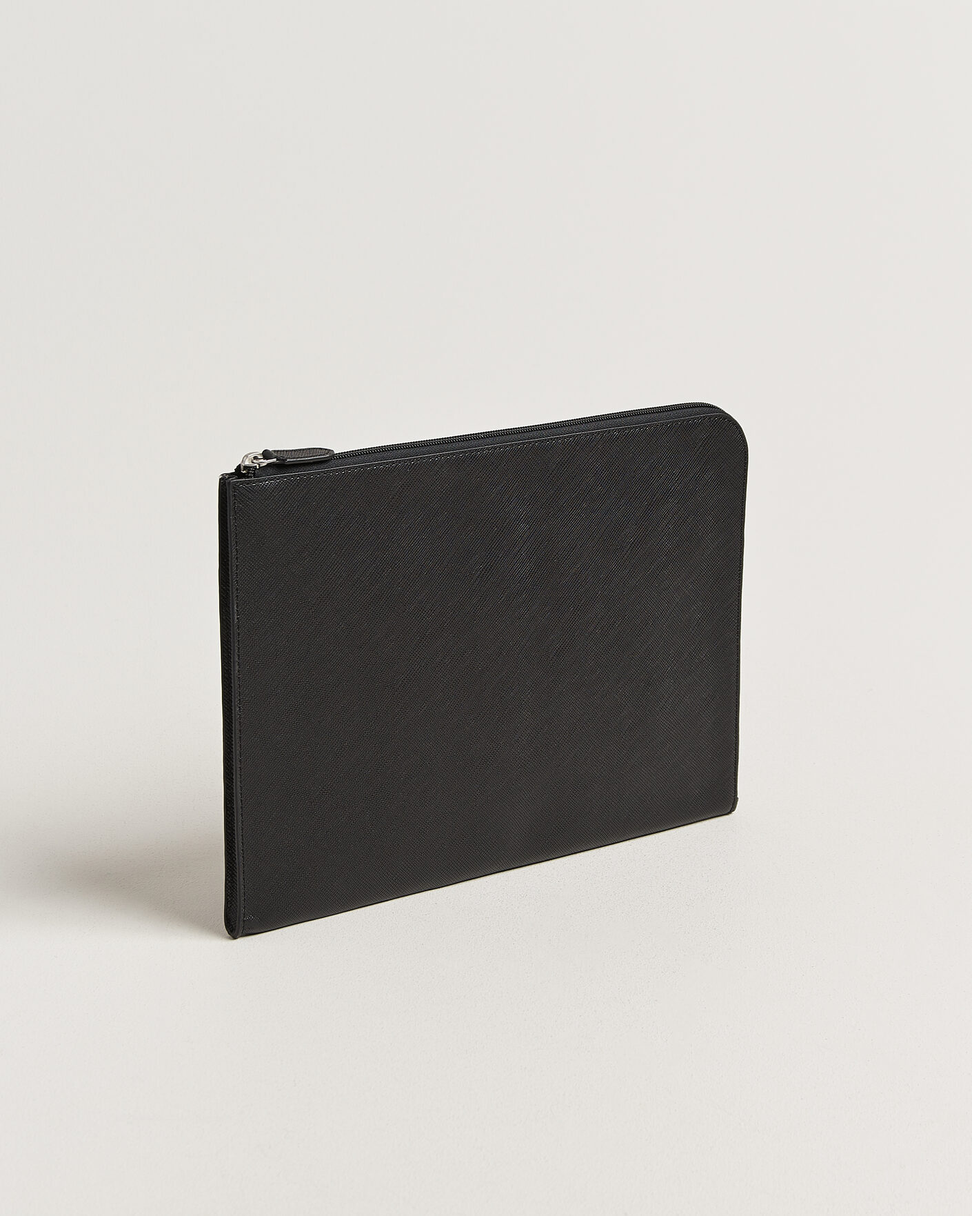 Uomini | Borse | Loake Shoemakers | Gresham Grain Leather Laptop Cover Black