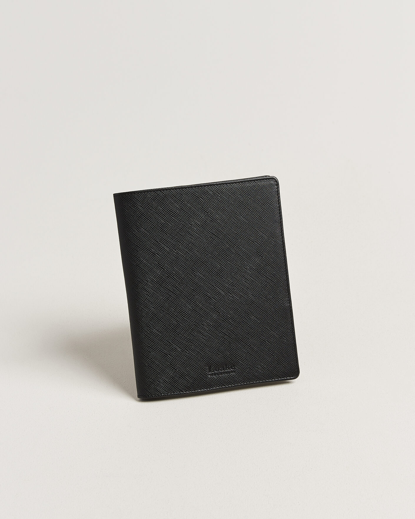 Uomini | Quaderni | Loake Shoemakers | Savoy Grain Leather Notebook Black