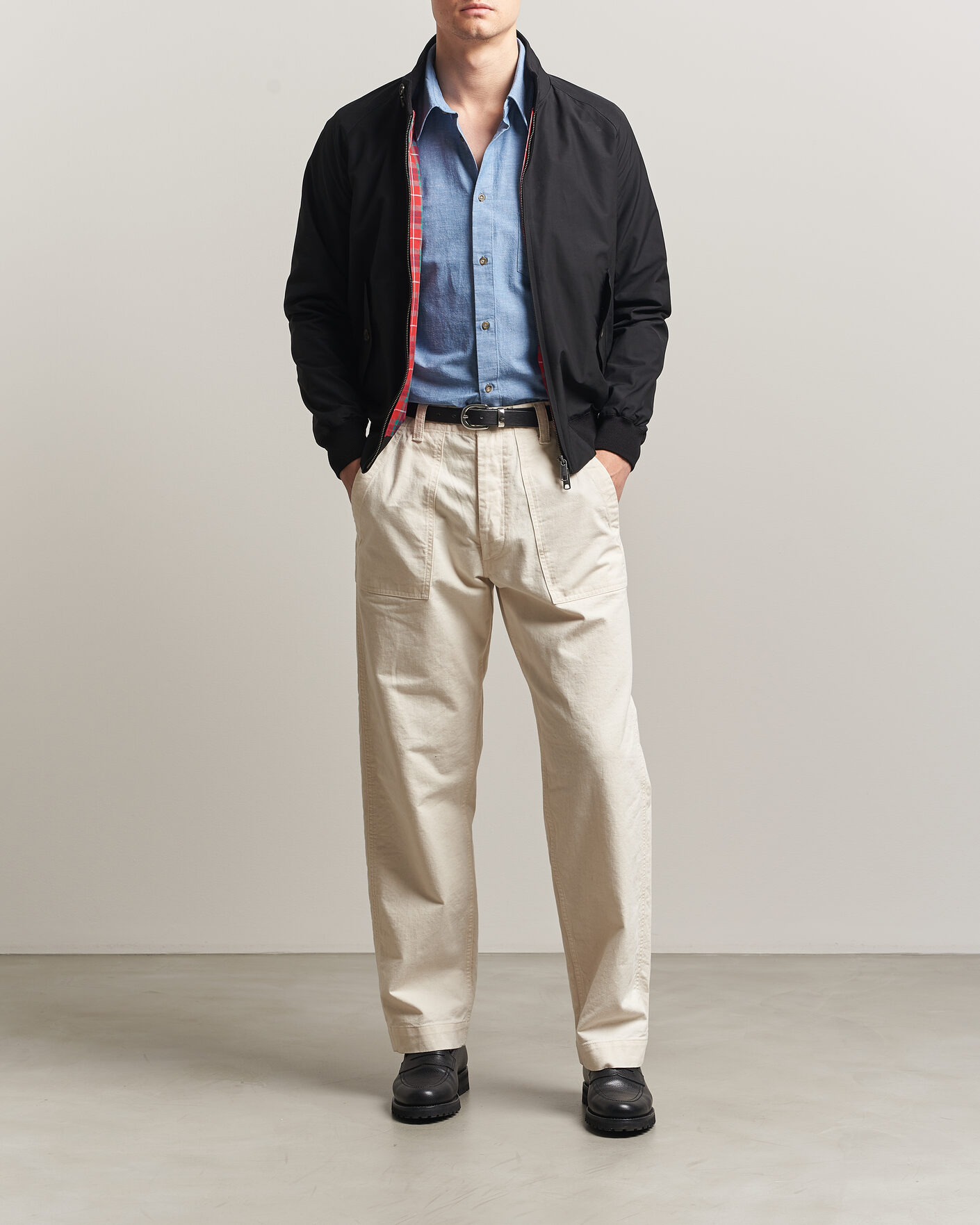 Uomini | Giacche | Baracuta | G9 Original Harrington Jacket Black