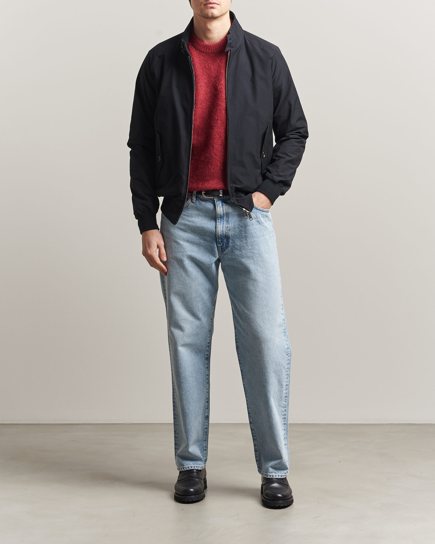 Uomini | Giacche | Baracuta | G9 Original Harrington Jacket Dark Navy