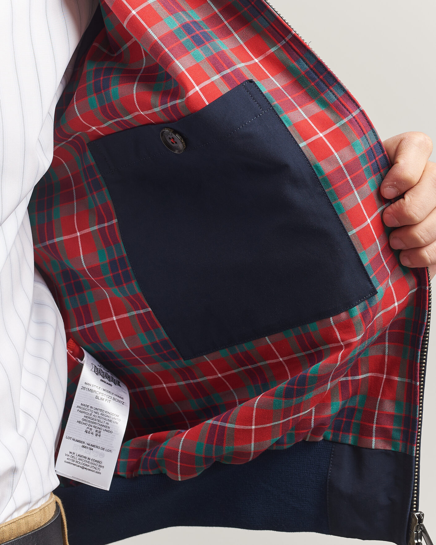 Uomini | Giacche | Baracuta | G9 Original Harrington Jacket Navy