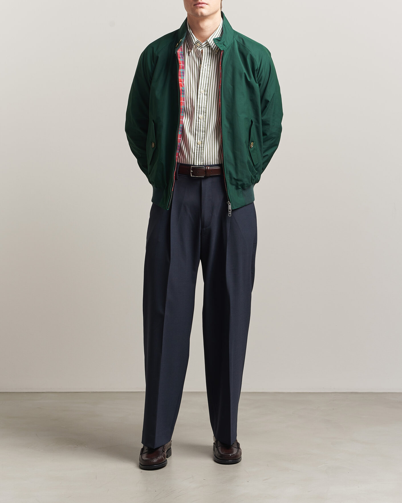 Uomini | Giacche | Baracuta | G9 Original Harrington Jacket Racing Green