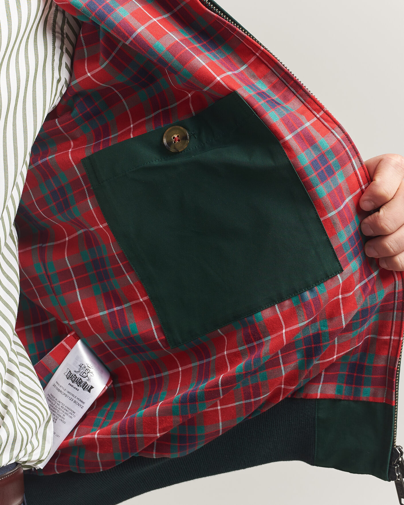Uomini | Giacche | Baracuta | G9 Original Harrington Jacket Racing Green