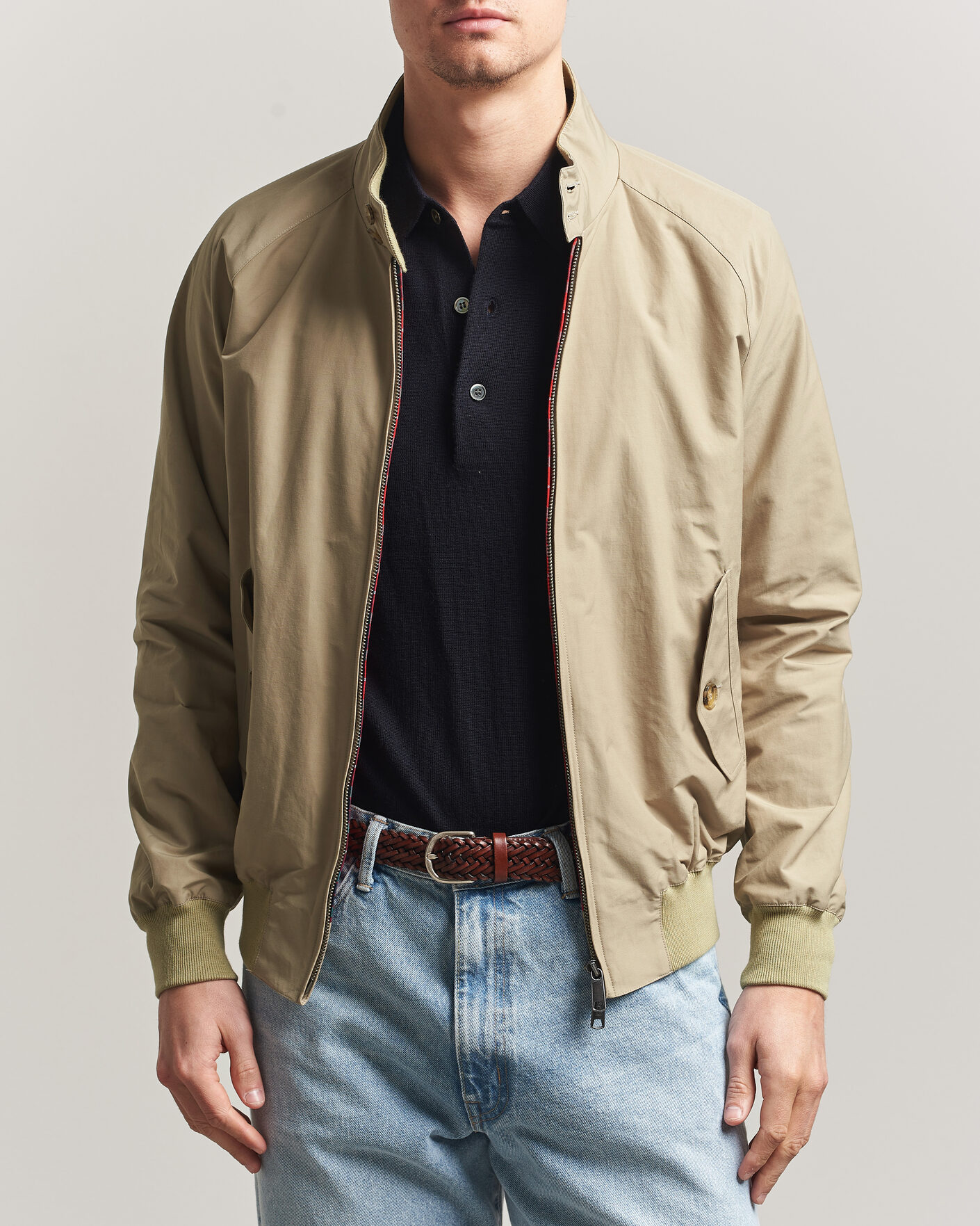 Uomini | Giacche | Baracuta | G9 Original Harrington Jacket Natural