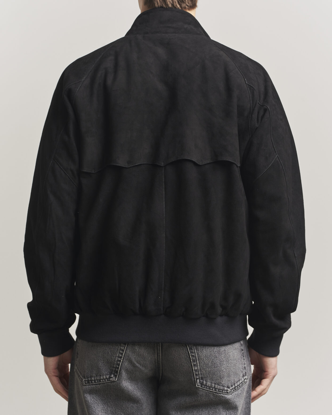 Uomini | Giacche | Baracuta | G9 Suede Jacket Black
