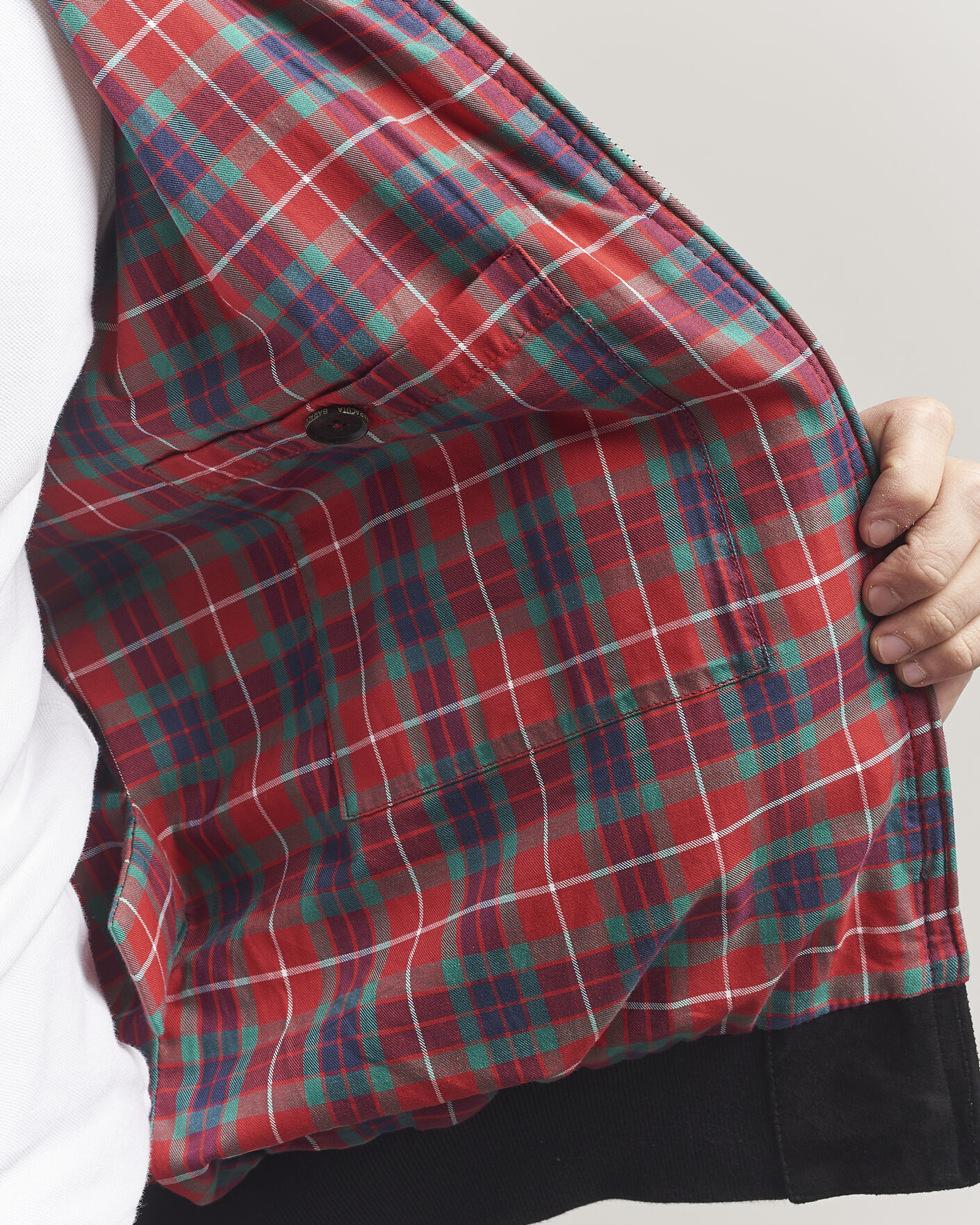 Uomini | Giacche | Baracuta | G9 Suede Jacket Black