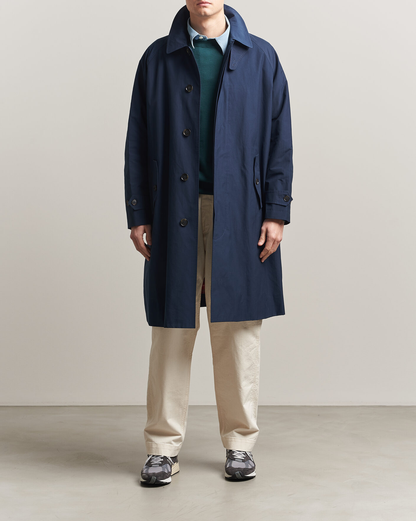 Uomini | Giacche | Baracuta | G12 Original Cloth Coat Navy