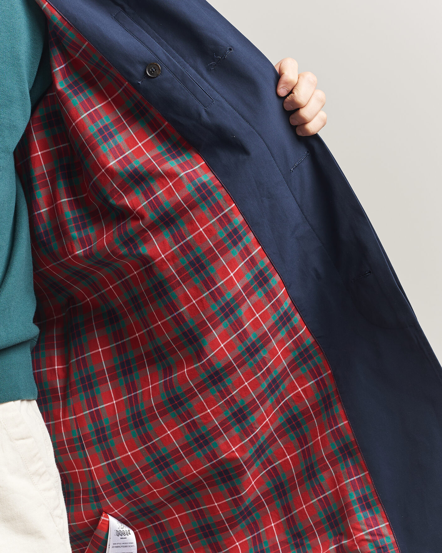 Uomini | Giacche | Baracuta | G12 Original Cloth Coat Navy