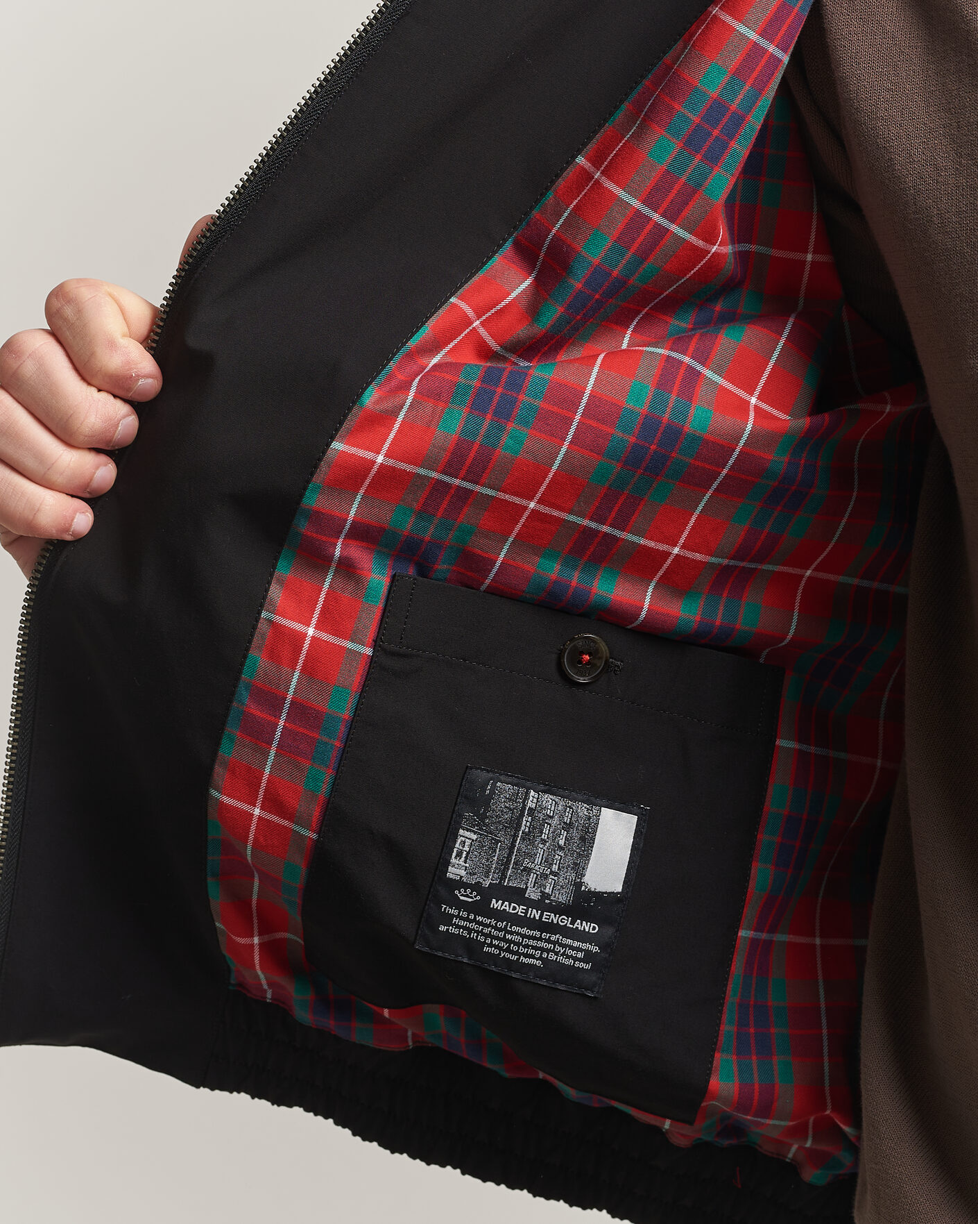 Uomini | Giacche | Baracuta | G18 Original Cloth Jacket Black