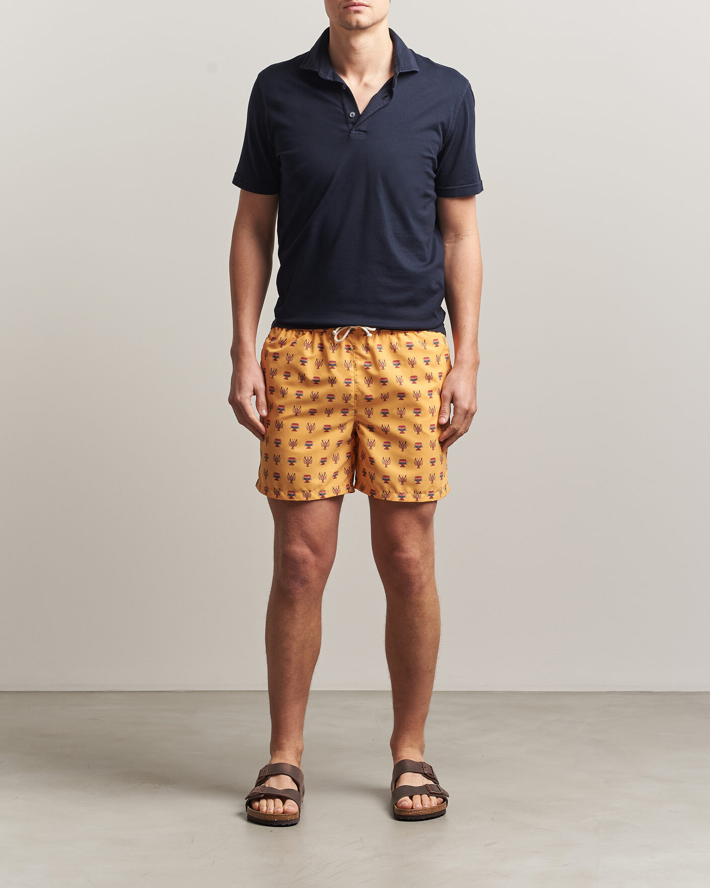 Uomini | Costumi da bagno | Ripa Ripa | Printed Swimshorts Yellow