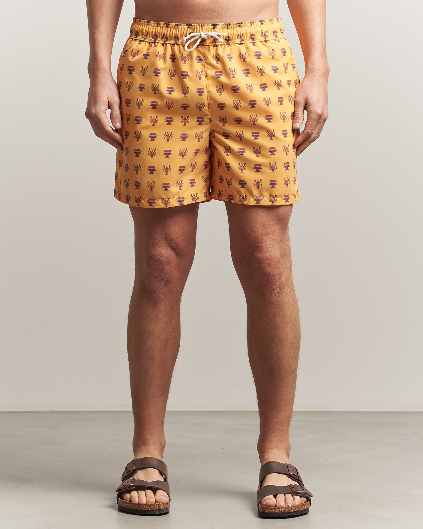 Uomini | Costumi da bagno | Ripa Ripa | Printed Swimshorts Yellow