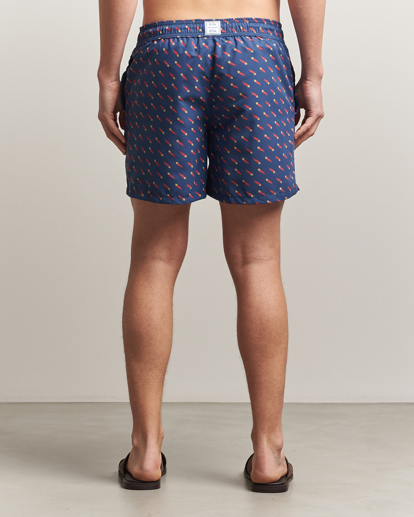 Uomini | Costumi da bagno | Ripa Ripa | Printed Swimshorts Blue