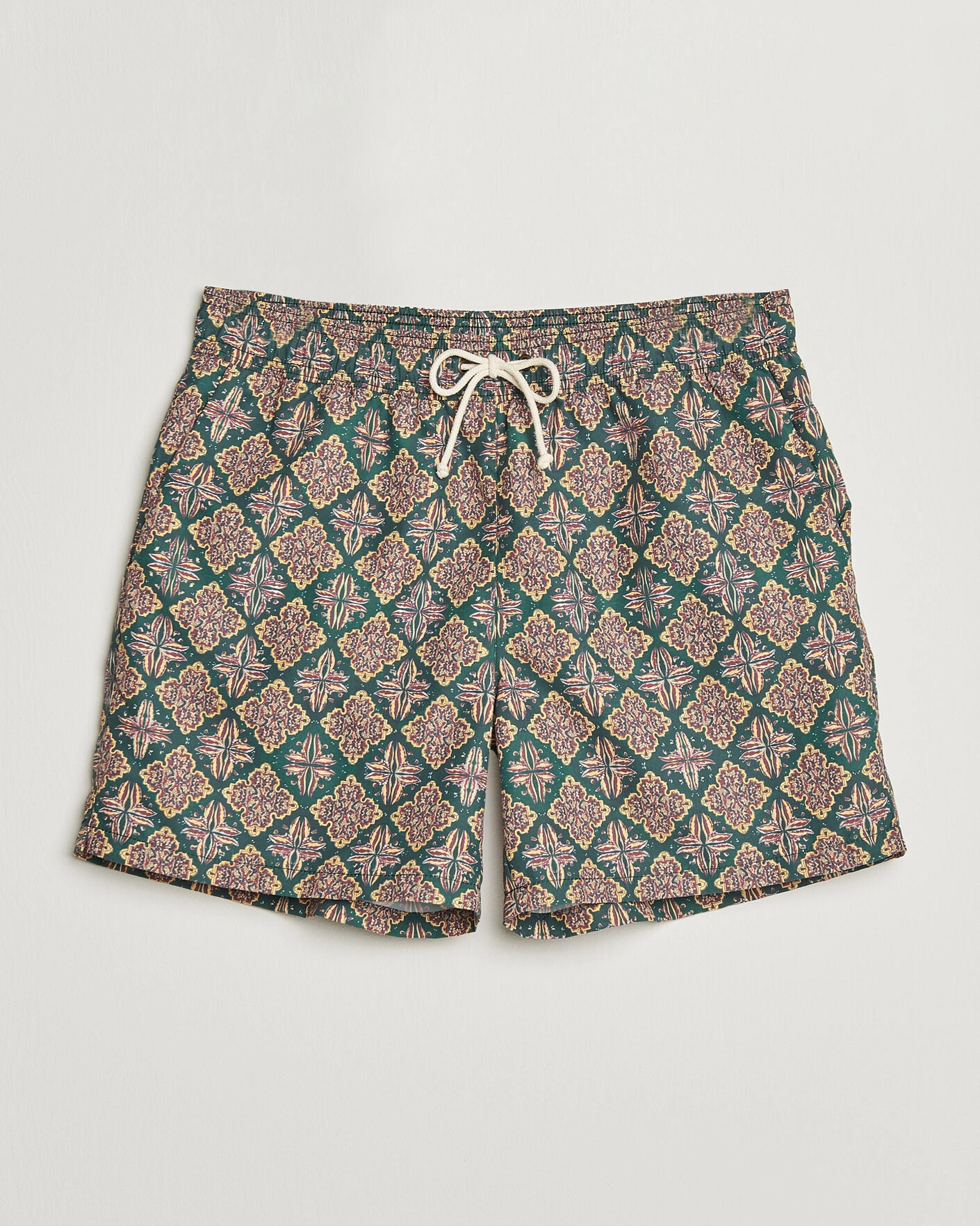 Uomini | Costumi da bagno | Ripa Ripa | Printed Swimshorts Green/Red