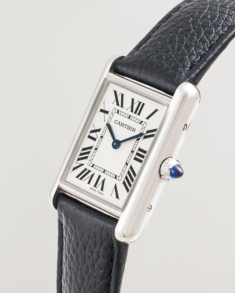 Uomini | Pre-Owned & Vintage Watches | Cartier Pre-Owned | Tank Must L 