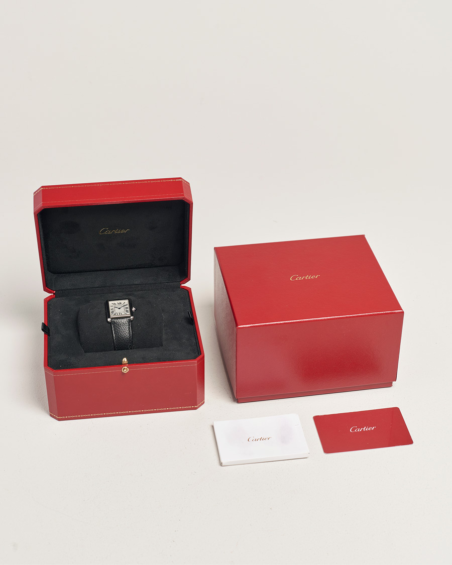 Uomini | Pre-Owned & Vintage Watches | Cartier Pre-Owned | Tank Must L 