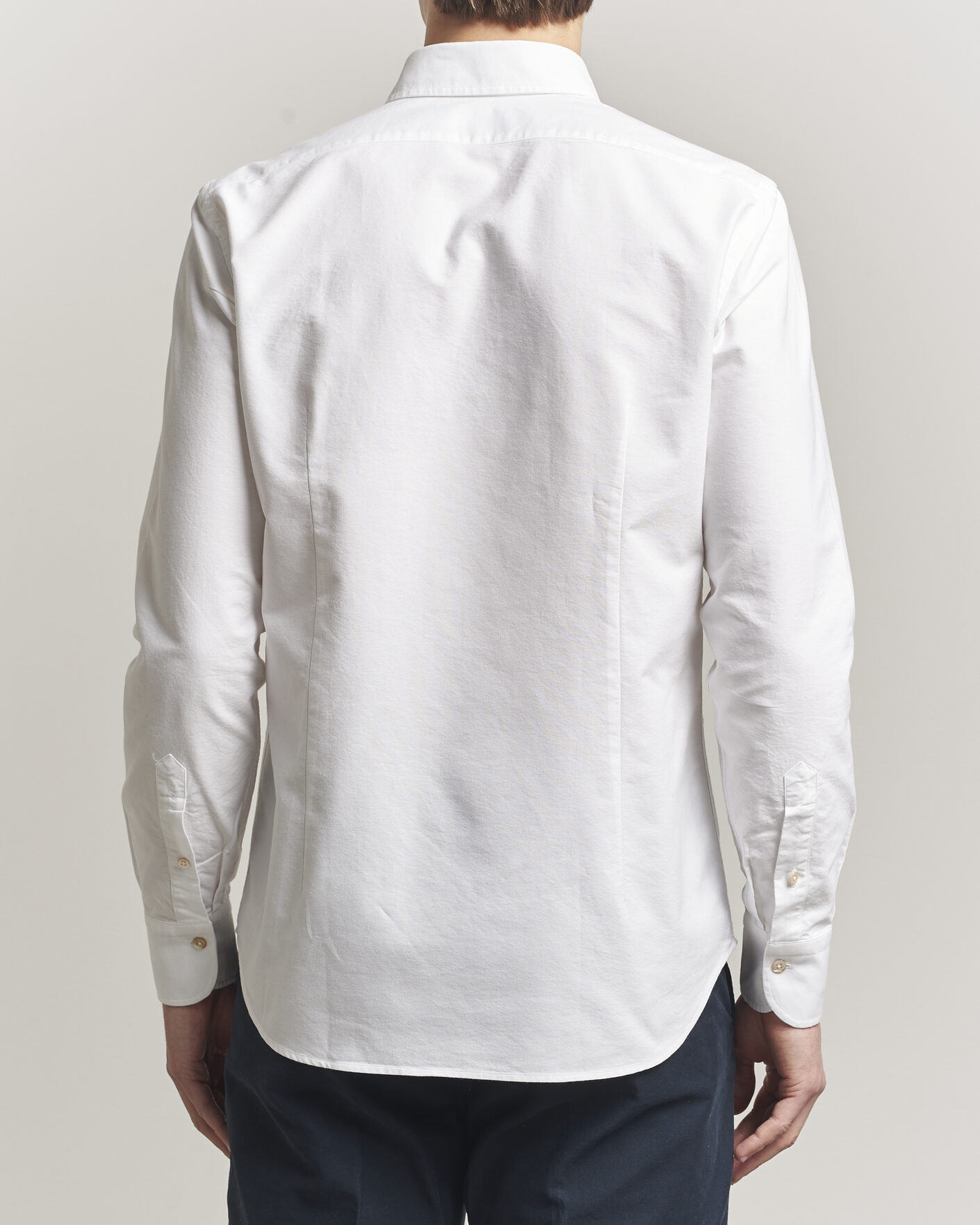 Uomini | Camicie | Grigio | Oxford Button Down Shirt White