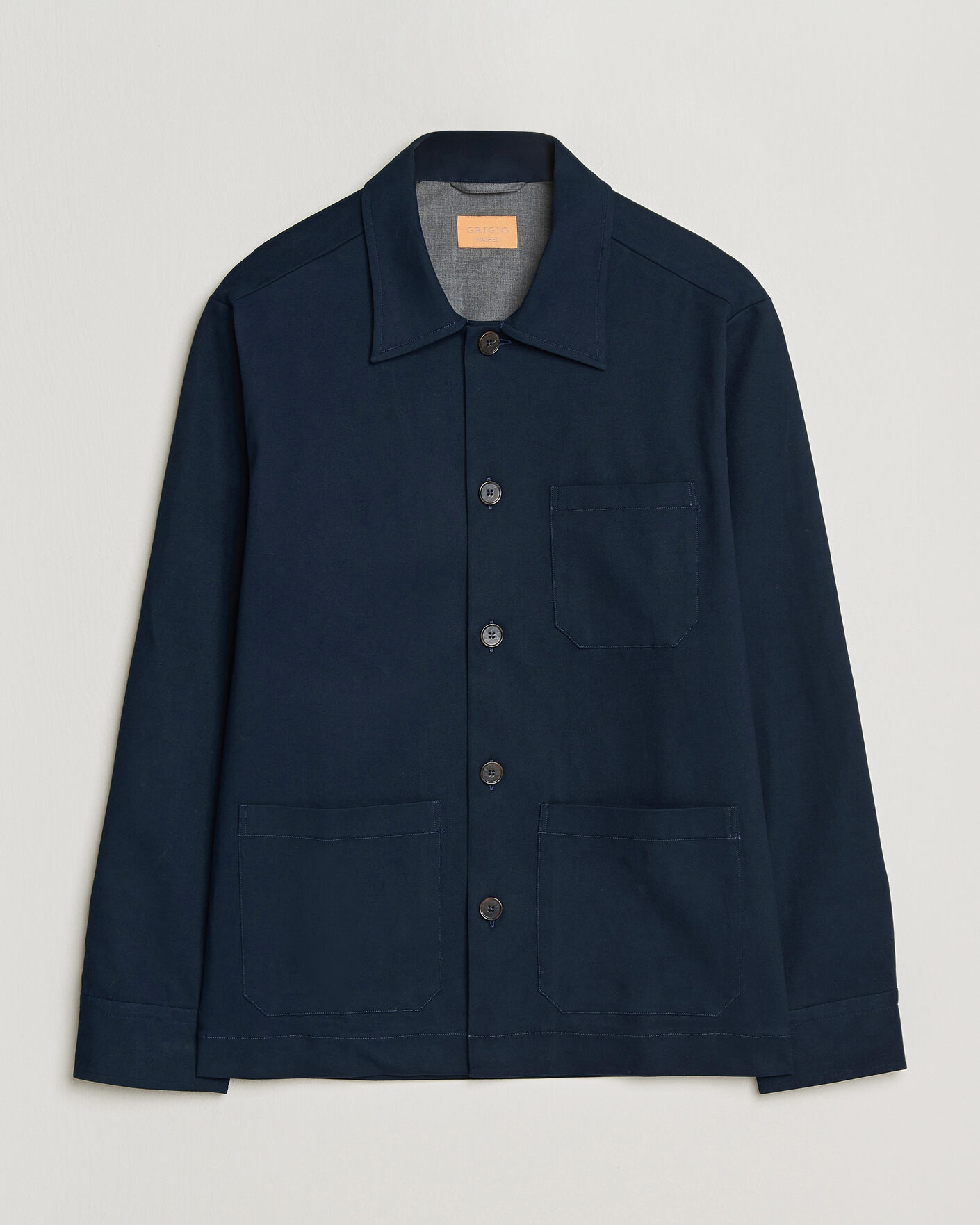 Uomini | Giacche | Grigio | Cotton Chore Jacket Navy