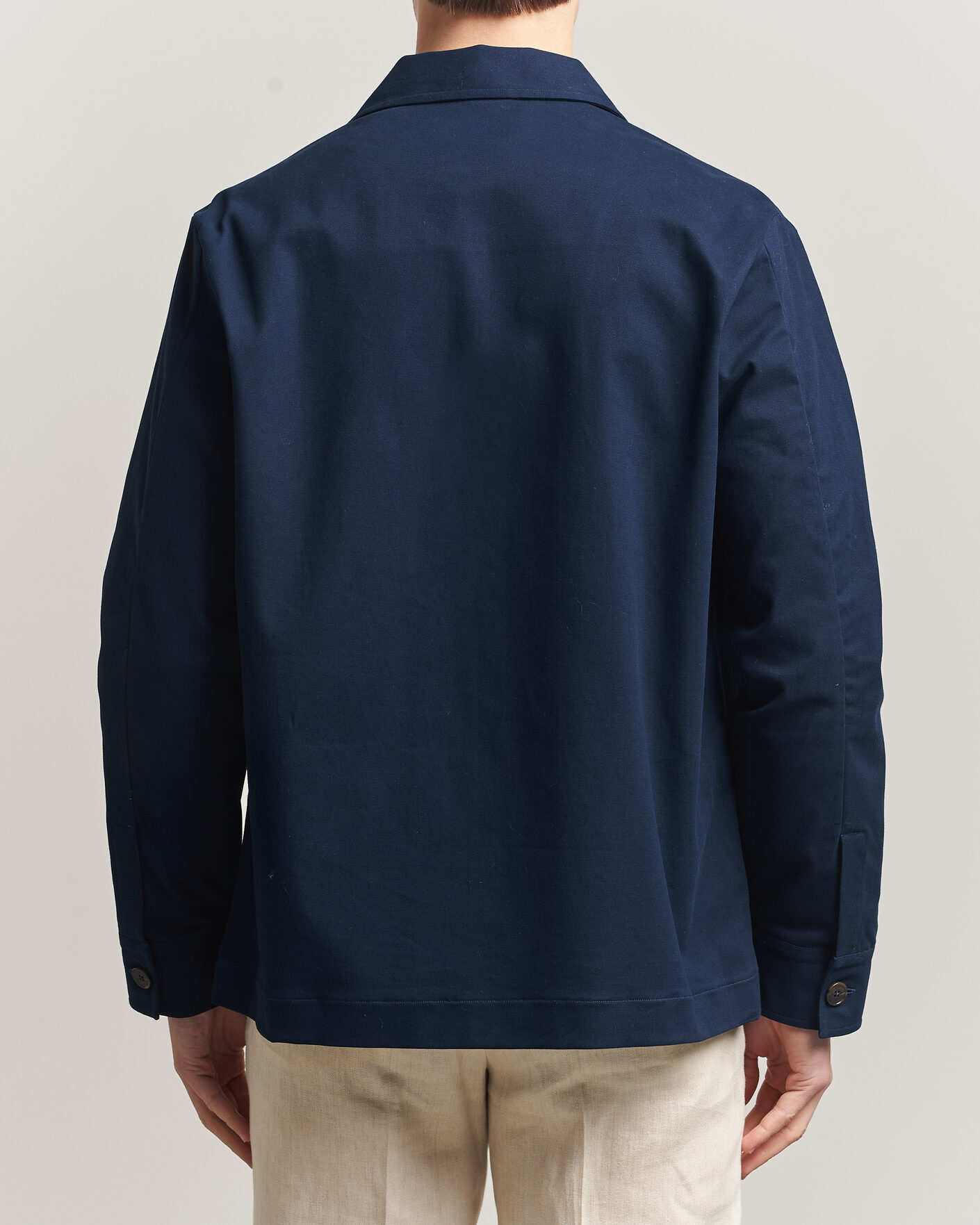 Uomini | Giacche | Grigio | Cotton Chore Jacket Navy