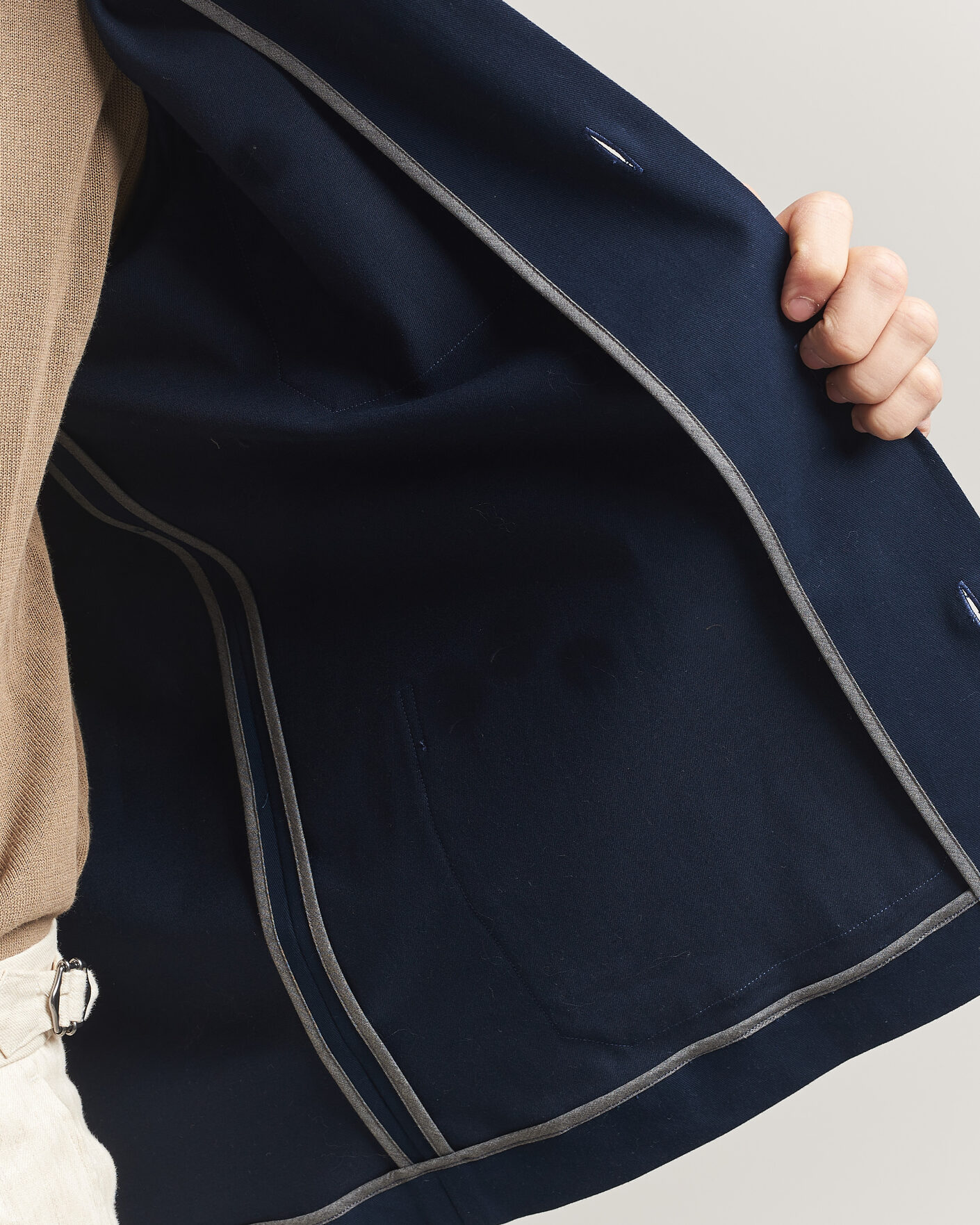 Uomini | Giacche | Grigio | Cotton Chore Jacket Navy