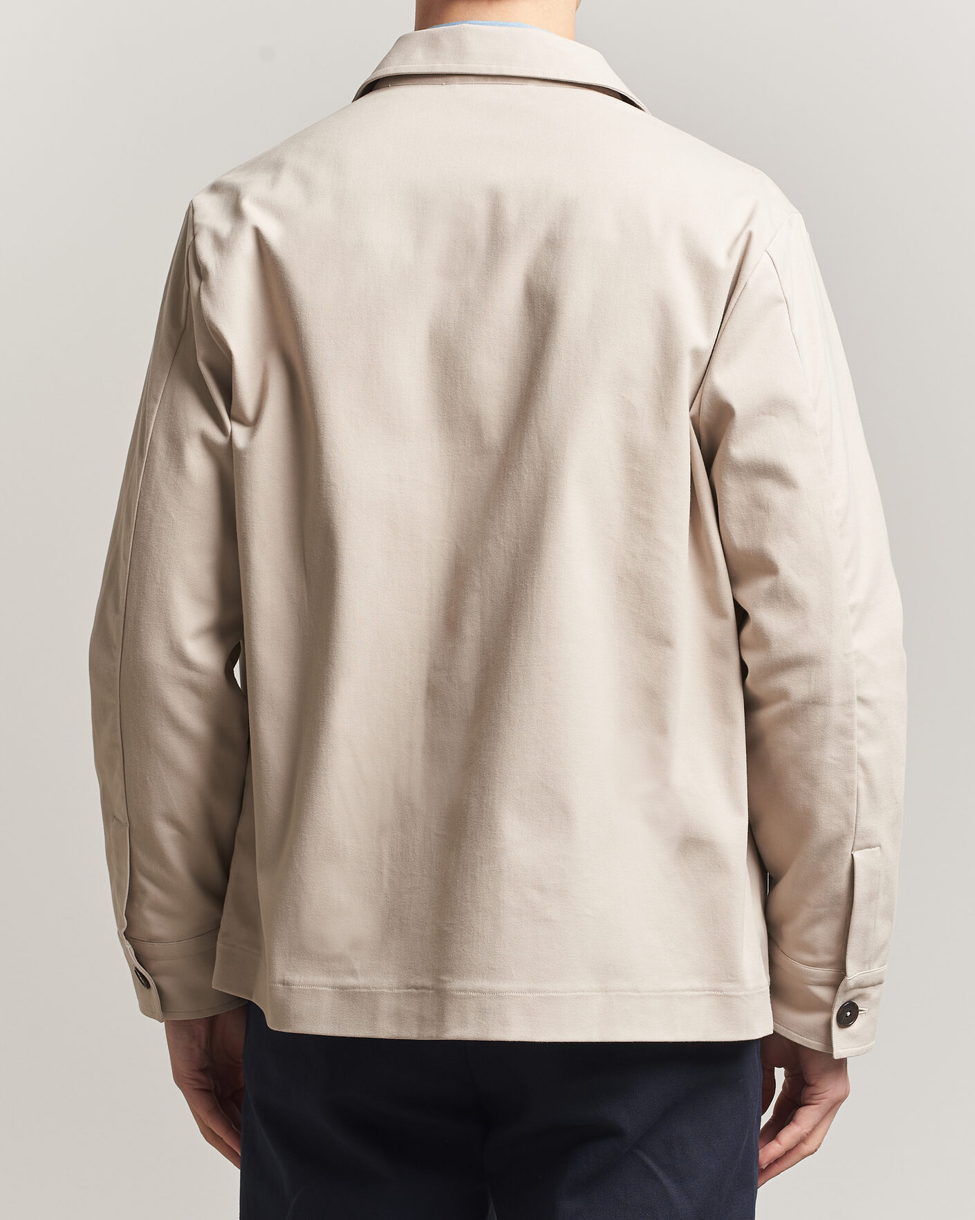 Uomini | Giacche | Grigio | Cotton Chore Jacket Beige