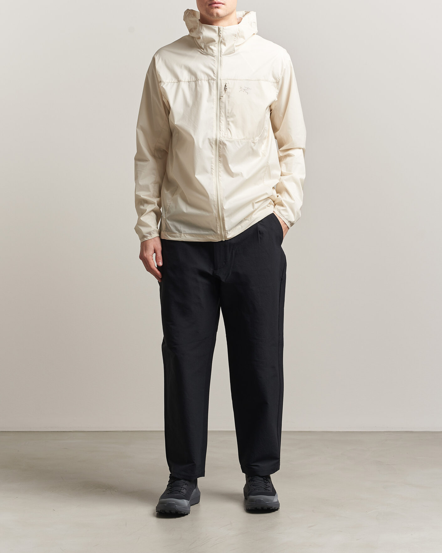 Uomini | Giacche | Arc'teryx | Squamish Lightweight Hooded Jacket Sea Salt