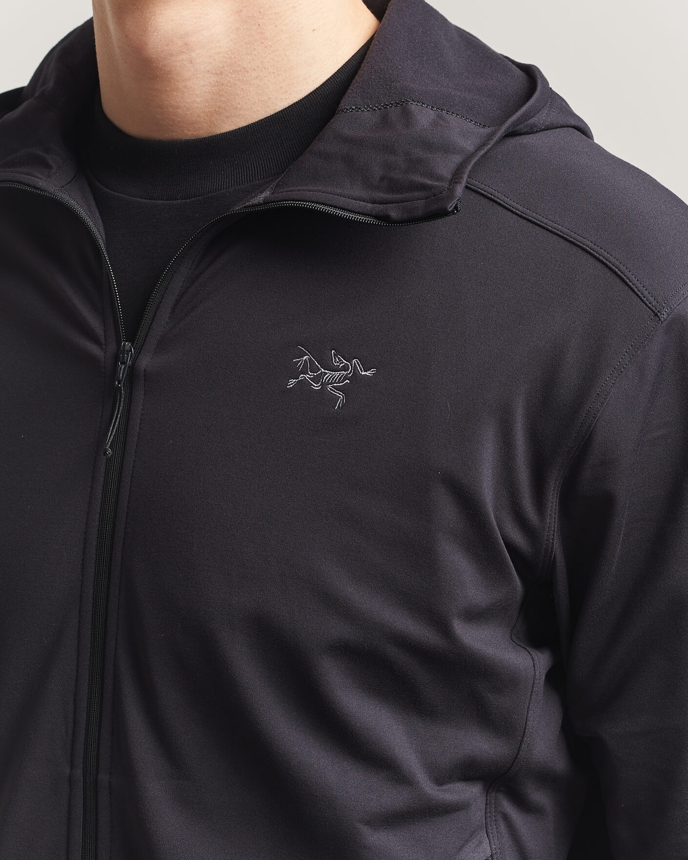 Uomini | Maglieria | Arc'teryx | Kyanite Lightweight Full Zip Hoodie Black