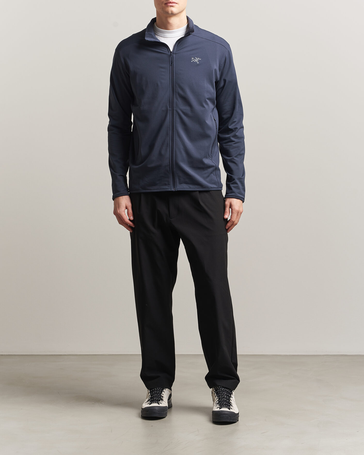 Uomini | Maglieria | Arc'teryx | Kyanite Lightweight Full Zip Black Sapphire