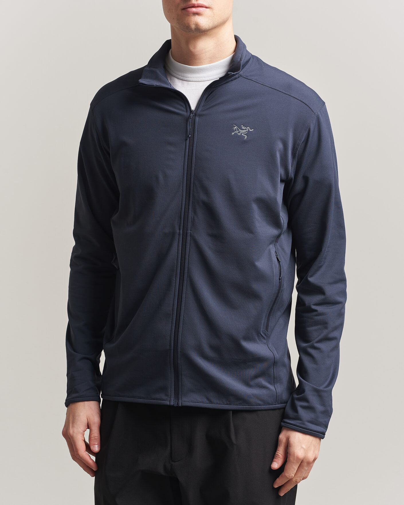 Uomini | Maglieria | Arc'teryx | Kyanite Lightweight Full Zip Black Sapphire