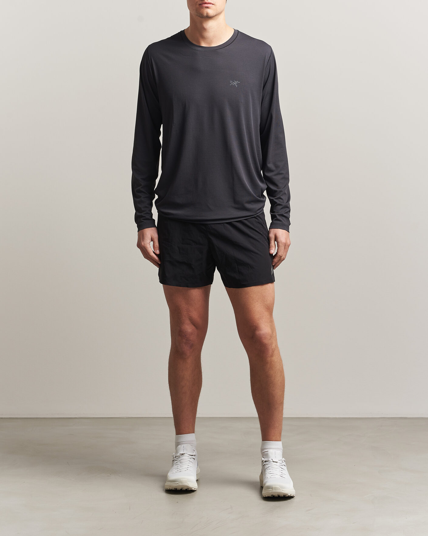 Uomini | T-shirt | Arc'teryx | Cormac Long Sleeve T-Shirt Black