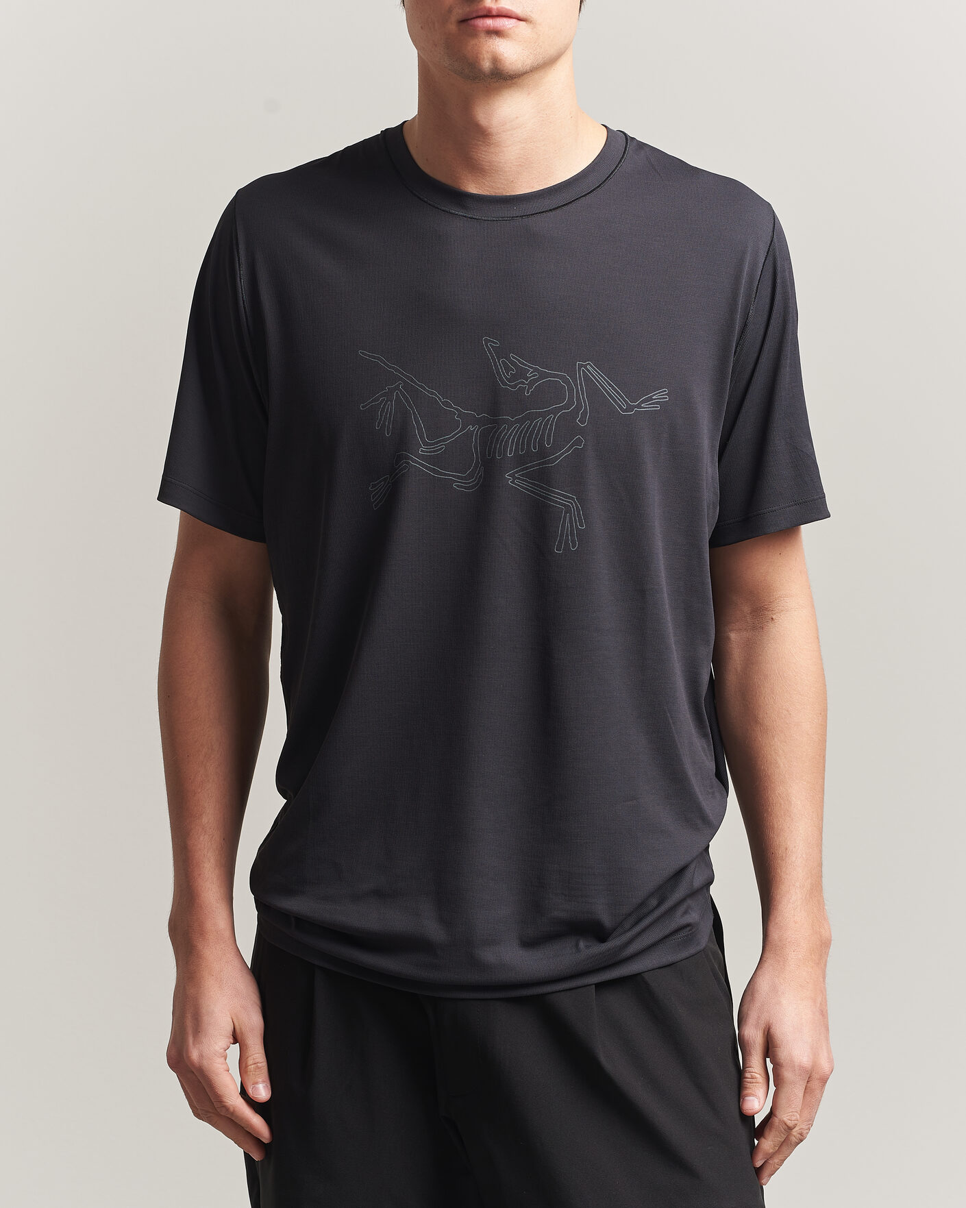 Uomini | T-shirt | Arc'teryx | Cormac Bird Logo Crew Neck T-Shirt Black