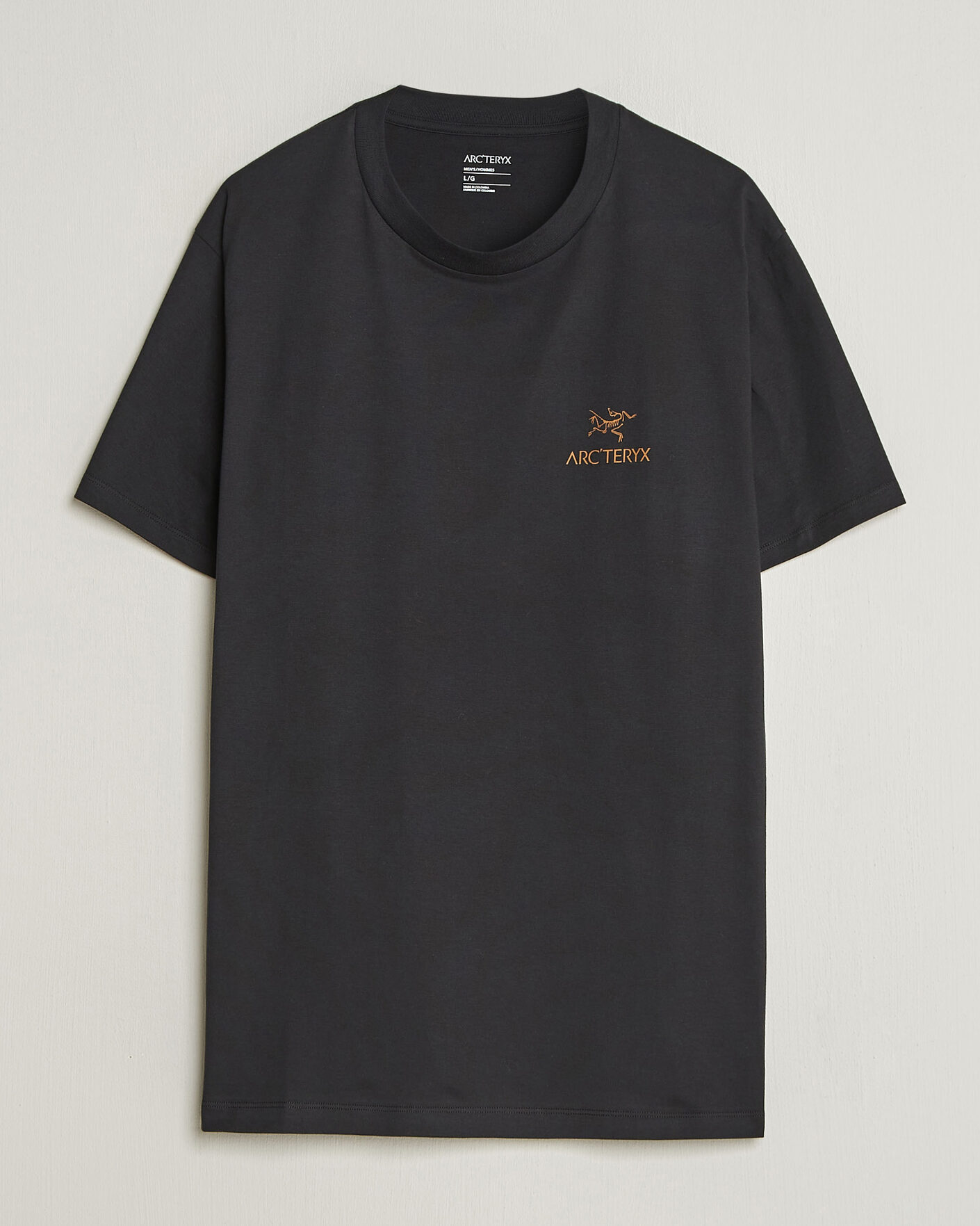 Uomini | T-shirt | Arc'teryx | Kragg Cotton Bird Word T-Shirt Black