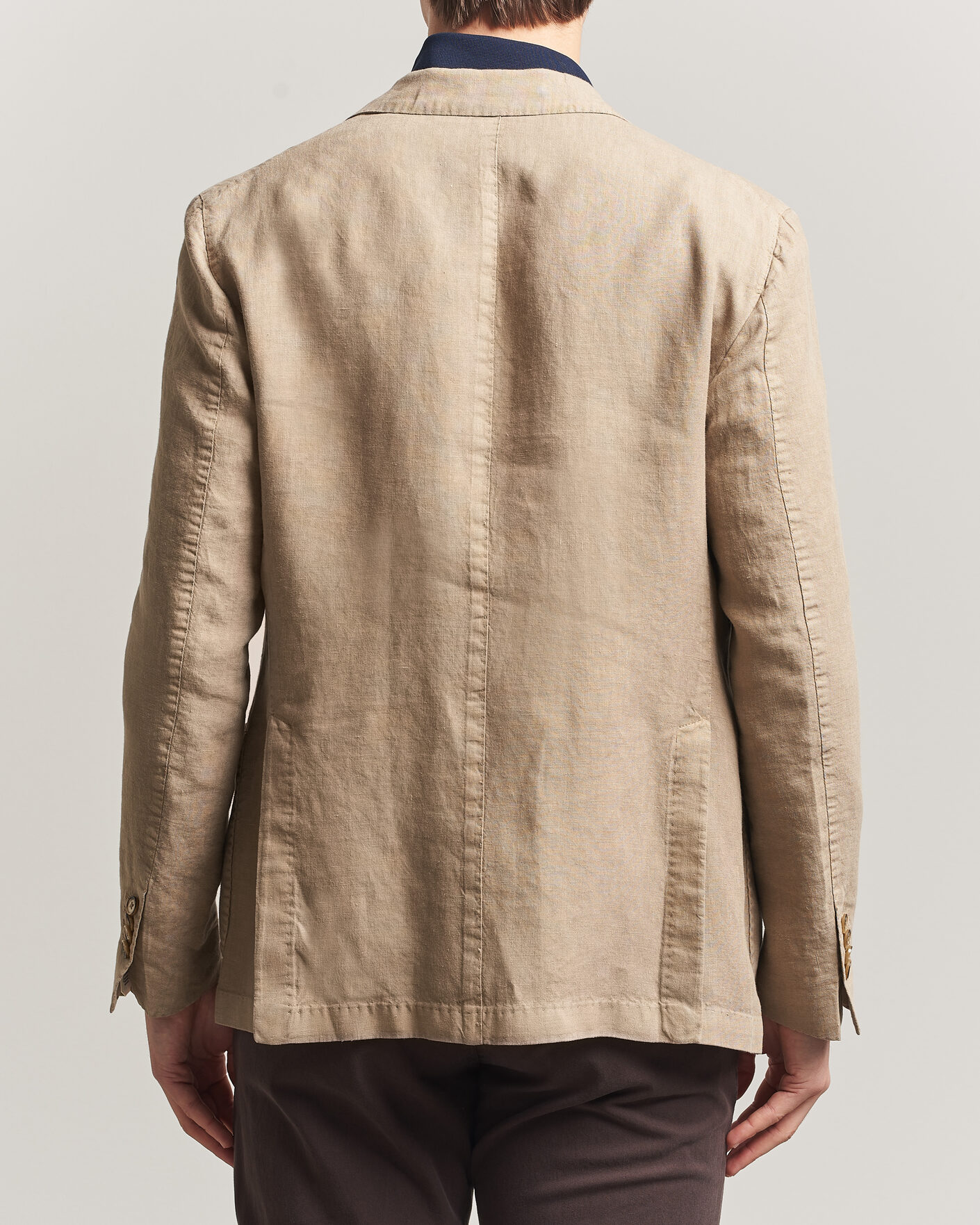Uomini | Blazers | L.B.M. 1911 | Jack Regular Fit Linen Blazer Taupe