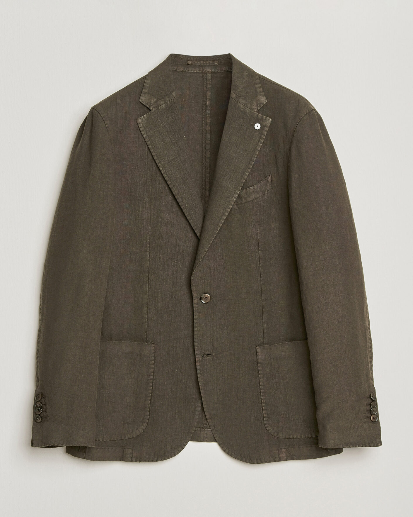 Uomini | Blazers | L.B.M. 1911 | Jack Regular Fit Linen Blazer Brown