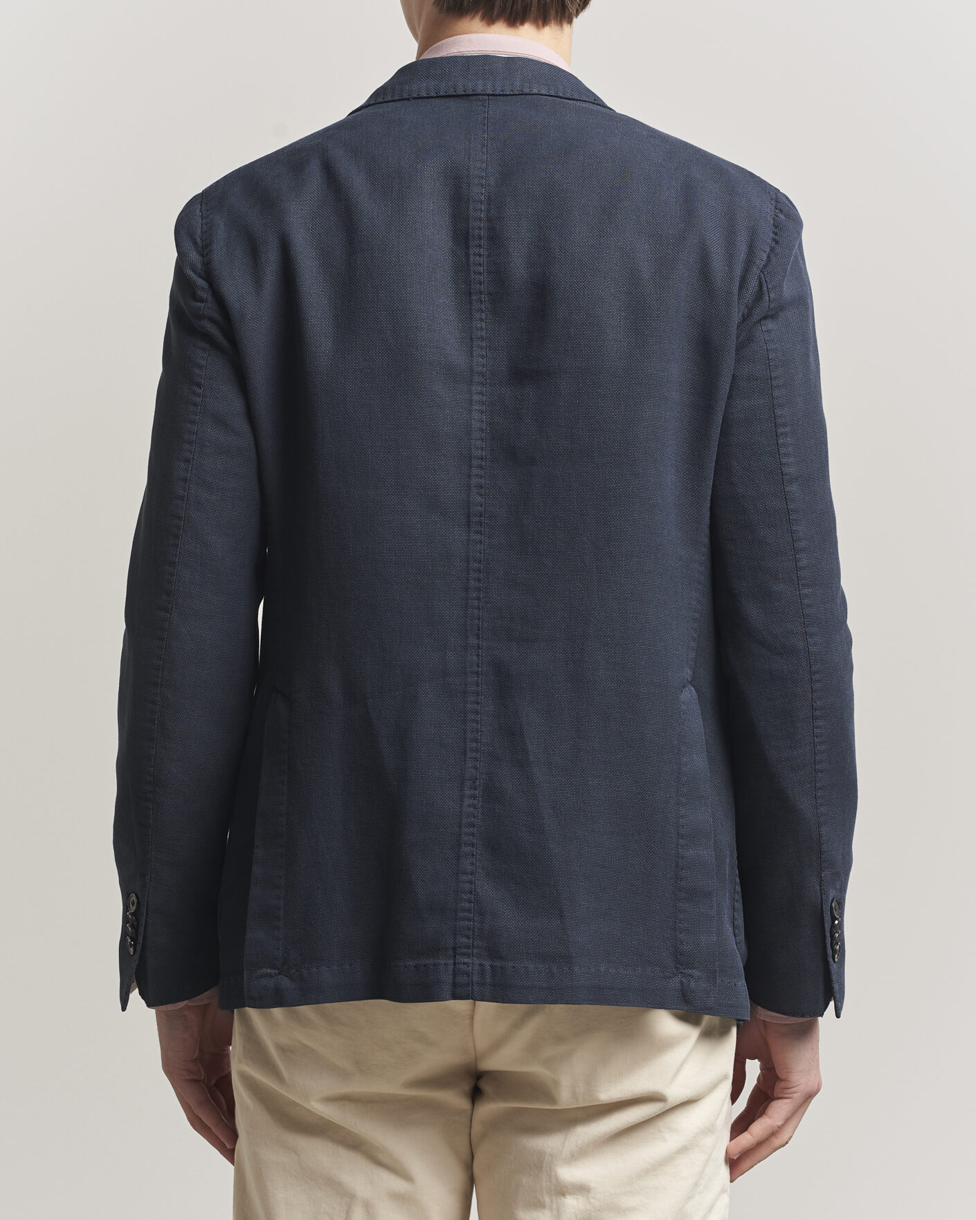 Uomini | Blazers | L.B.M. 1911 | Jack Regular Fit Structured Cotton Blazer Navy