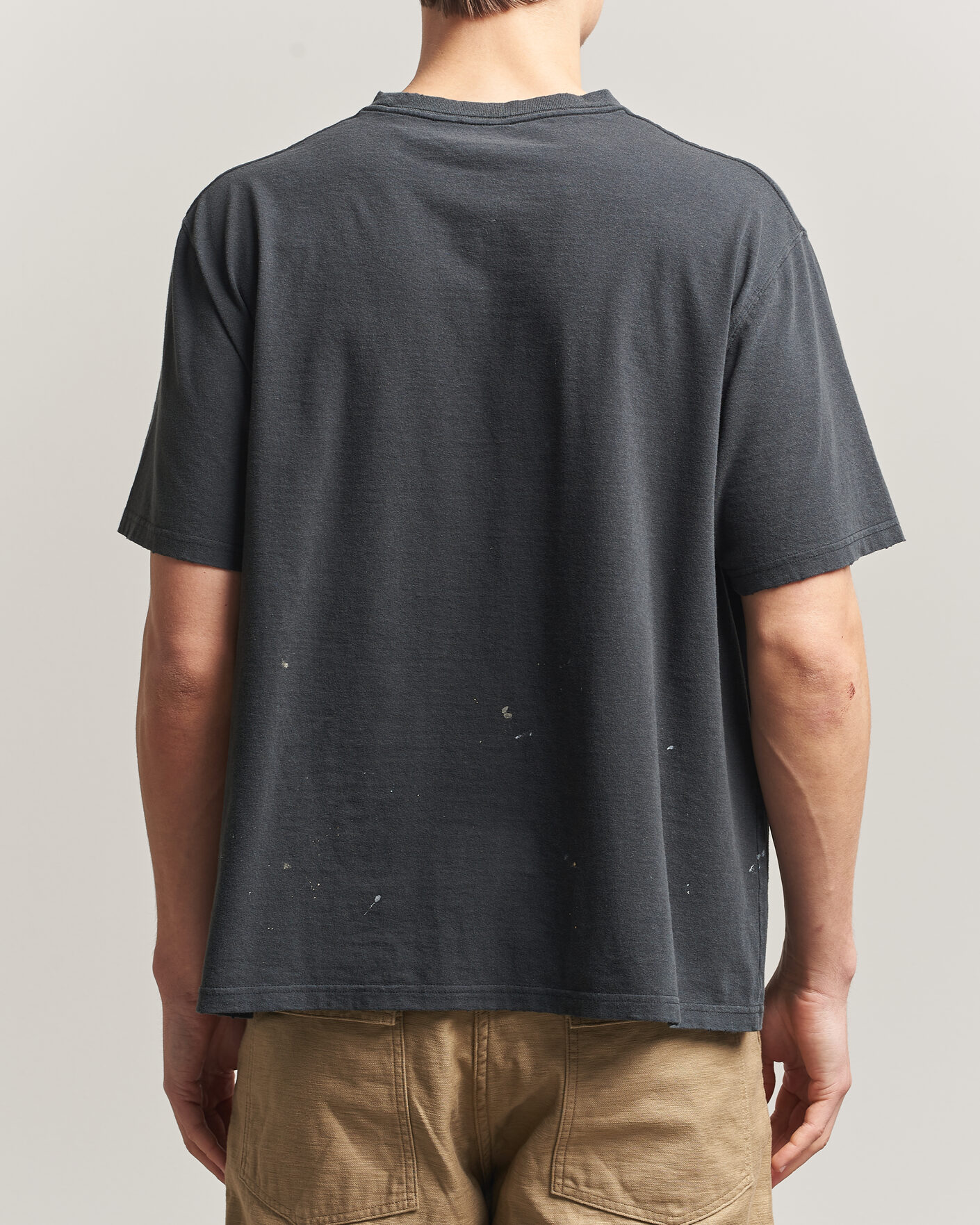 Uomini | T-shirt | orSlow | Vintage Hawaiian Print T-Shirt Black