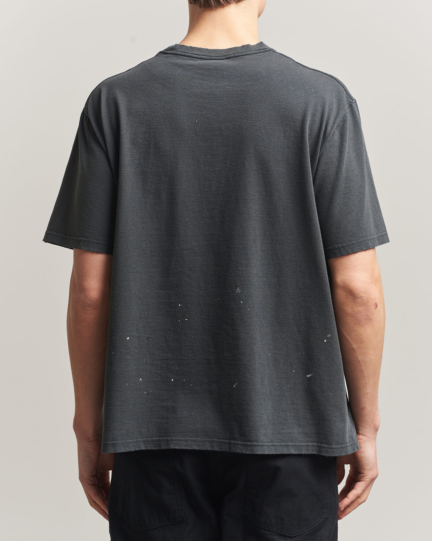 Uomini | T-shirt | orSlow | Vintage Skull Print T-Shirt Black