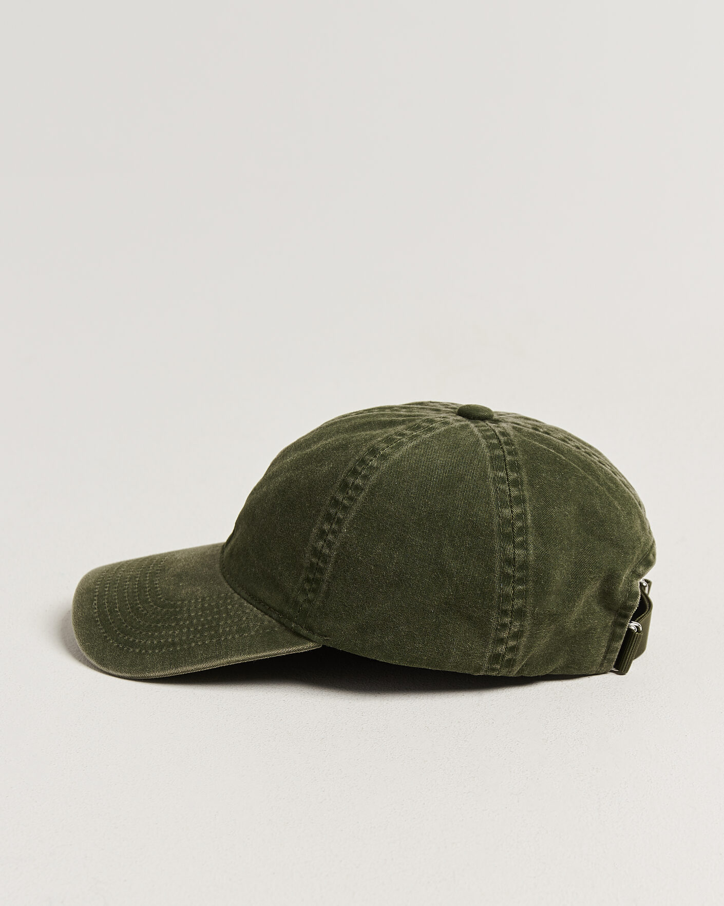 Uomini | Cappelli & Berretti | Varsity Headwear | Washed Cotton Baseball Cap Green