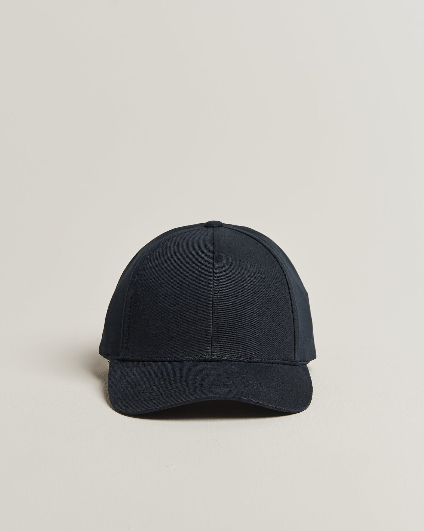 Uomini | Varsity Headwear Cotton Twill Baseball Cap Black | Varsity Headwear | Cotton Twill Baseball Cap Black