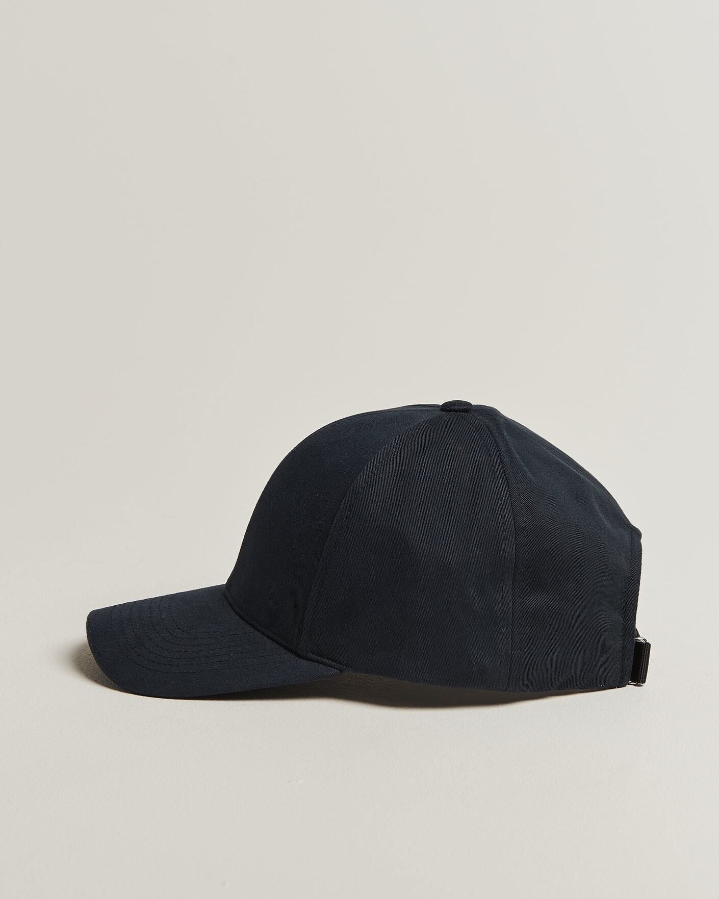 Uomini | Cappelli & Berretti | Varsity Headwear | Cotton Twill Baseball Cap Black