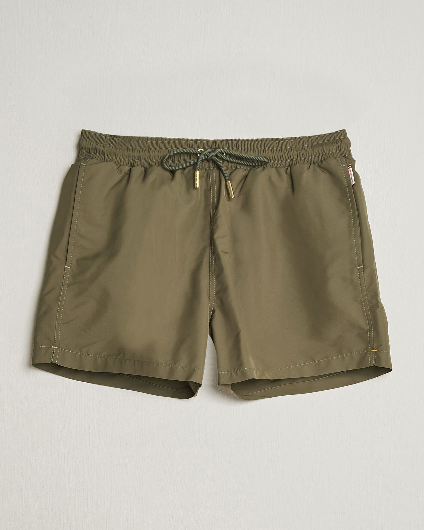 Uomini | Costumi da bagno | Orlebar Brown | Jack Solid Drawstring Swim Shorts Herbal Green