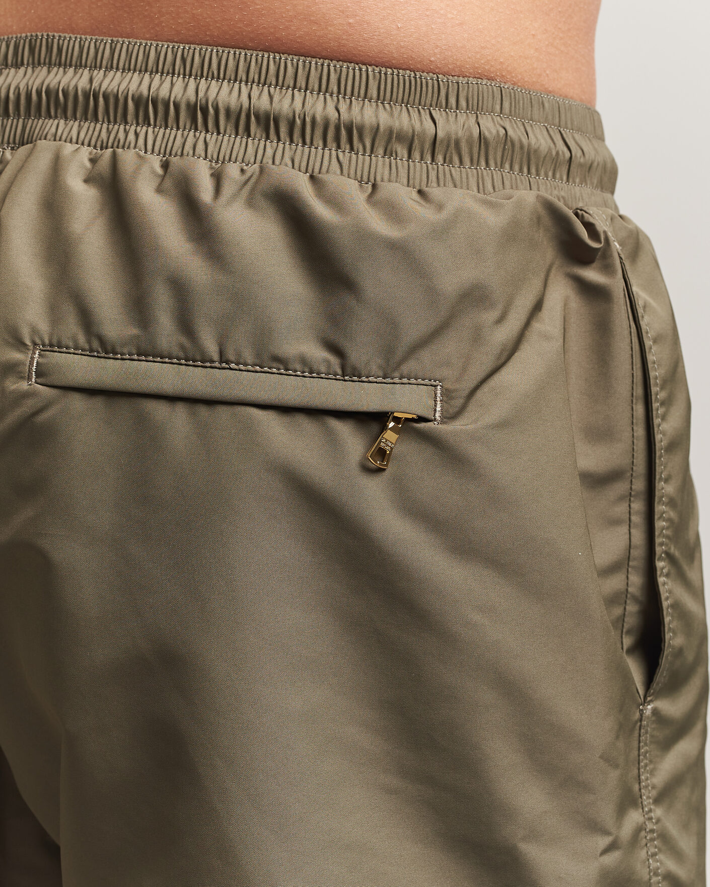 Uomini | Costumi da bagno | Orlebar Brown | Jack Solid Drawstring Swim Shorts Herbal Green