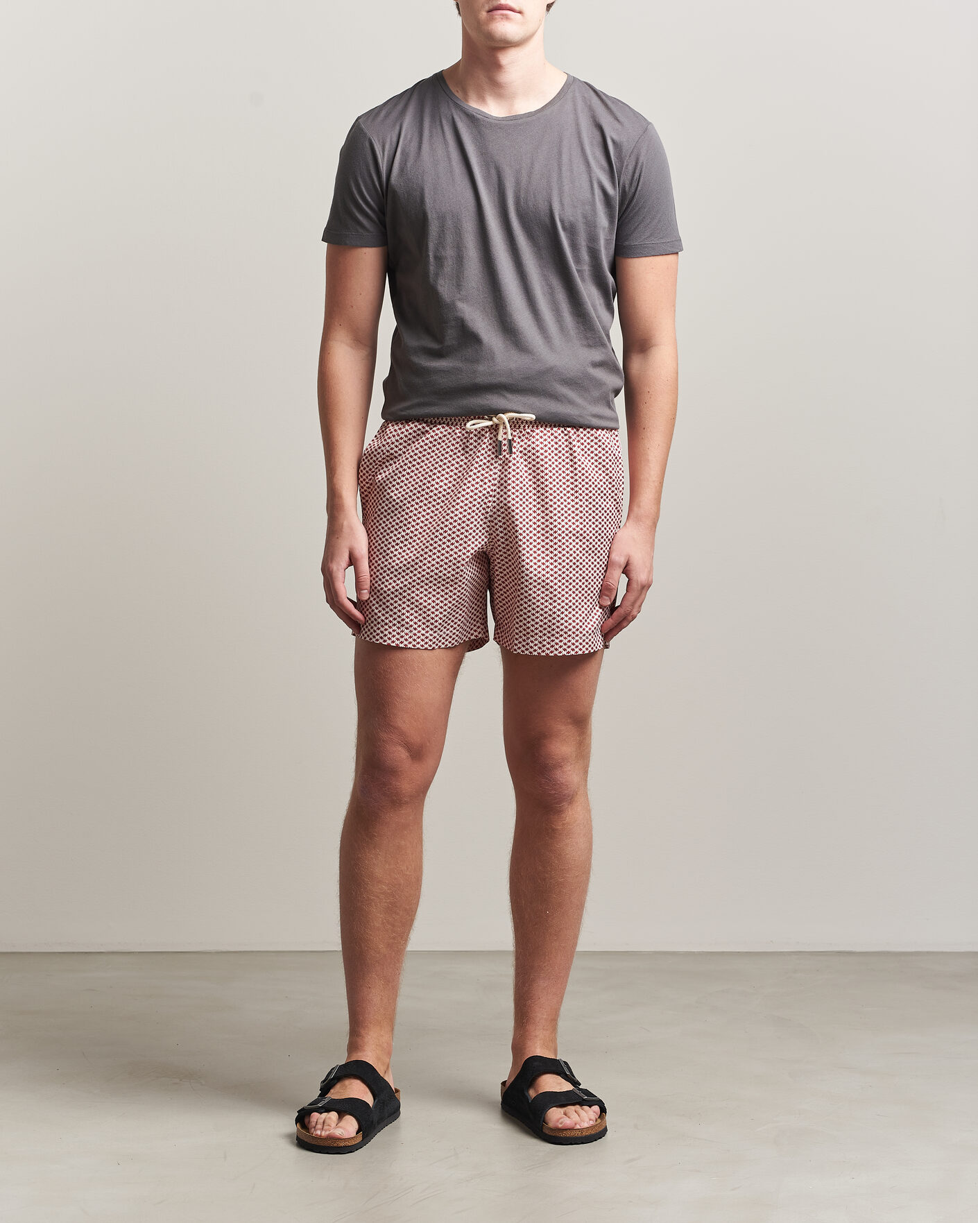 Uomini | Costumi da bagno | Orlebar Brown | Boxer Modula Drawstring Swim Shorts Vermillion
