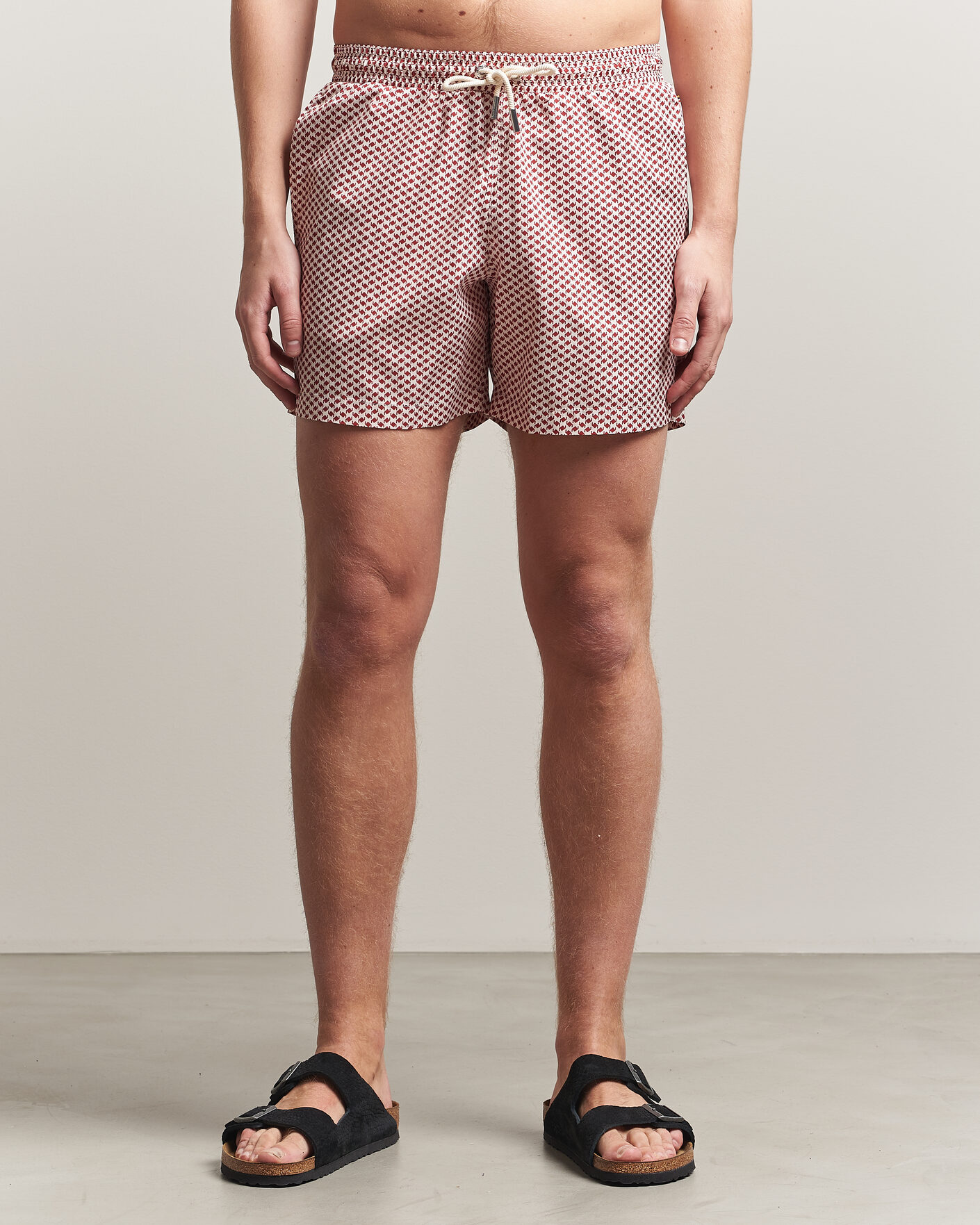 Uomini | Costumi da bagno | Orlebar Brown | Boxer Modula Drawstring Swim Shorts Vermillion